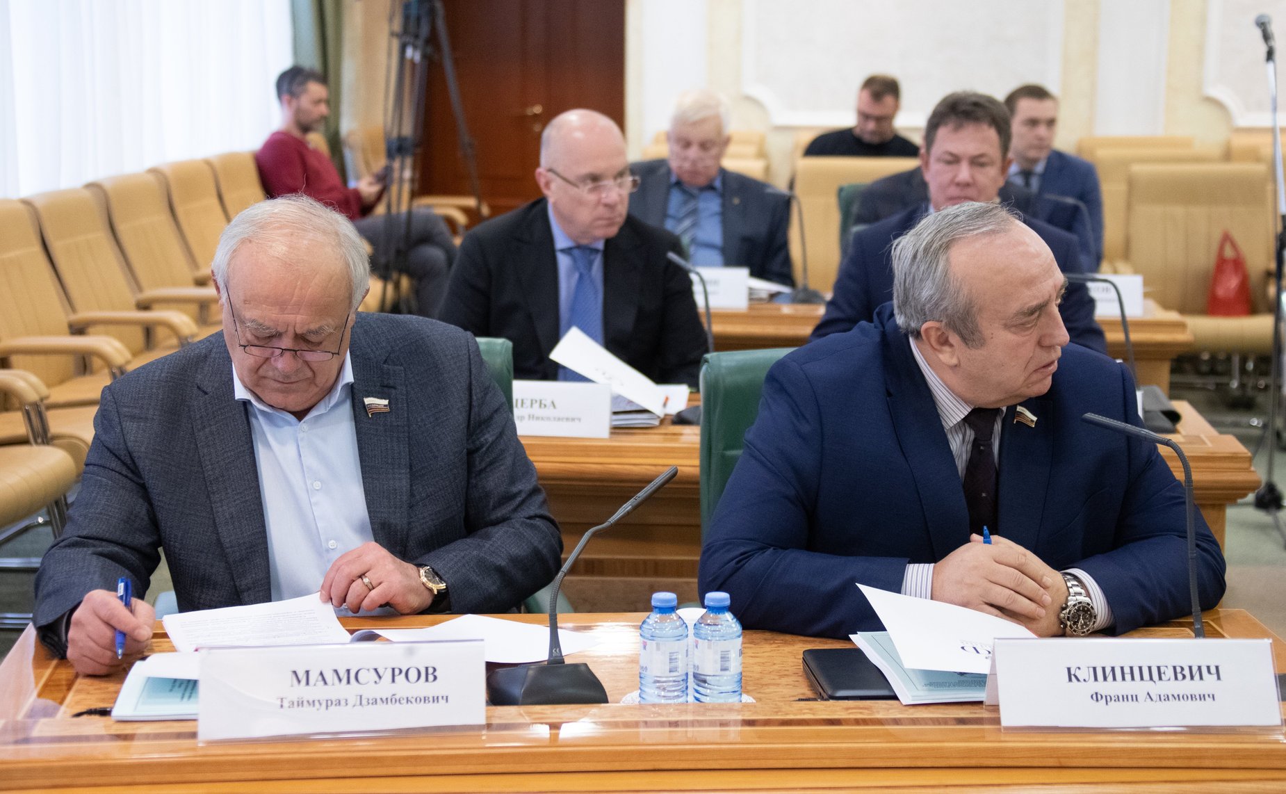 Таймураз Мамсуров и Франц Клинцевич