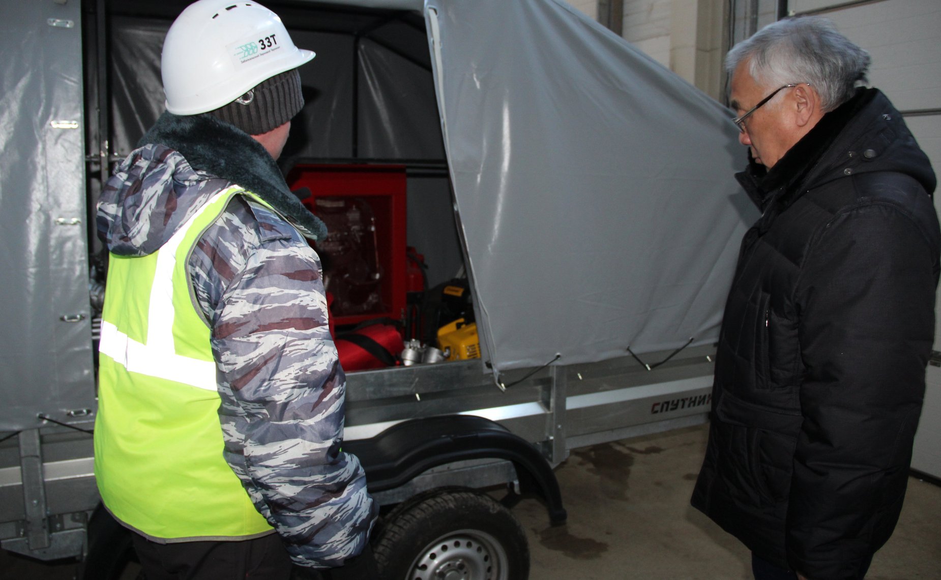 Баир Жамсуев в ходе работы в регионе посетил первый в мире специализированный сухопутный зерновой терминал полного цикла в Забайкальске