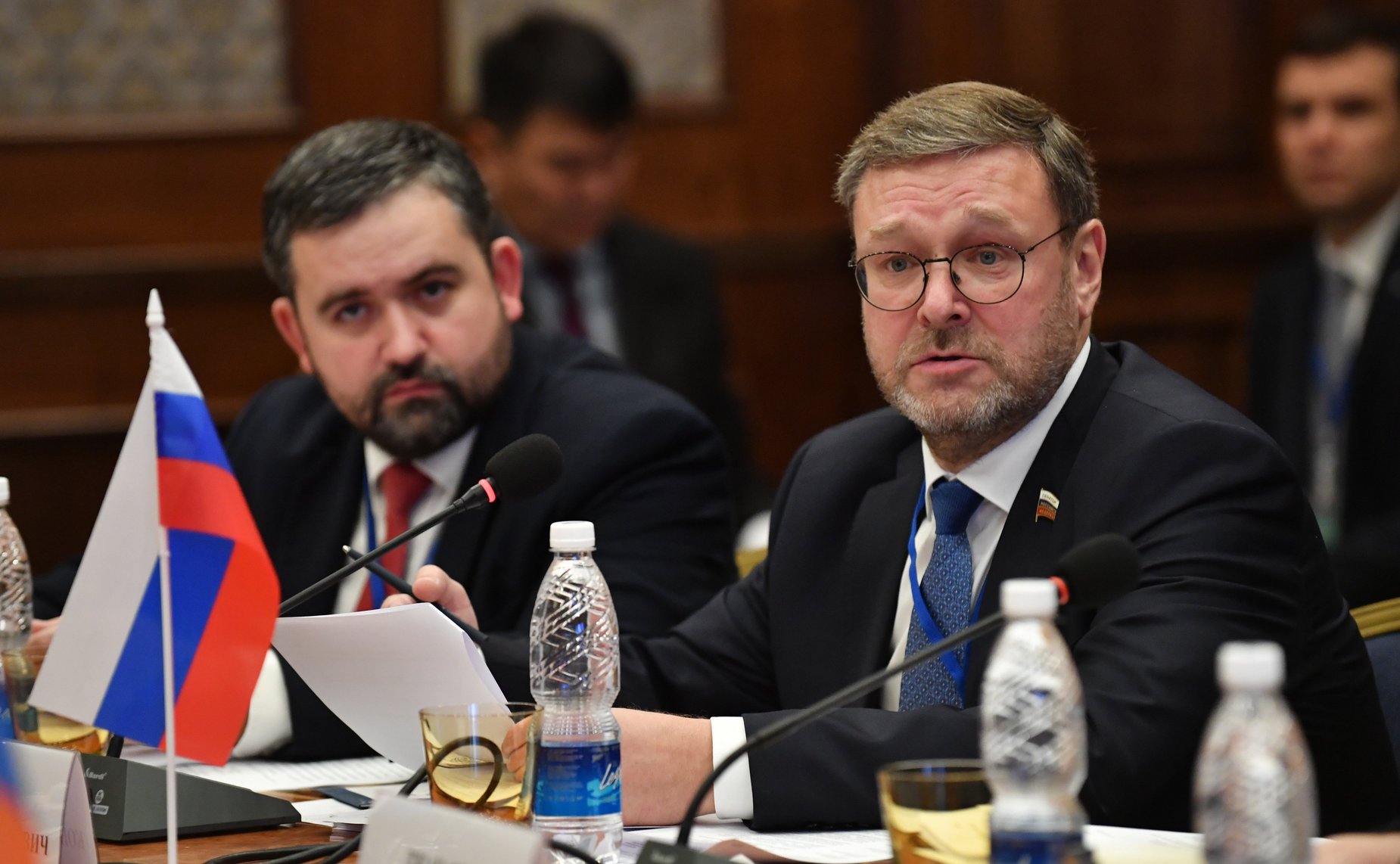 Заместитель Председателя Совета Федерации Константин Косачев провел заседание Комиссии Межпарламентской Ассамблеи государств-участников СНГ (МПА СНГ) по политическим вопросам и международному сотрудничеству