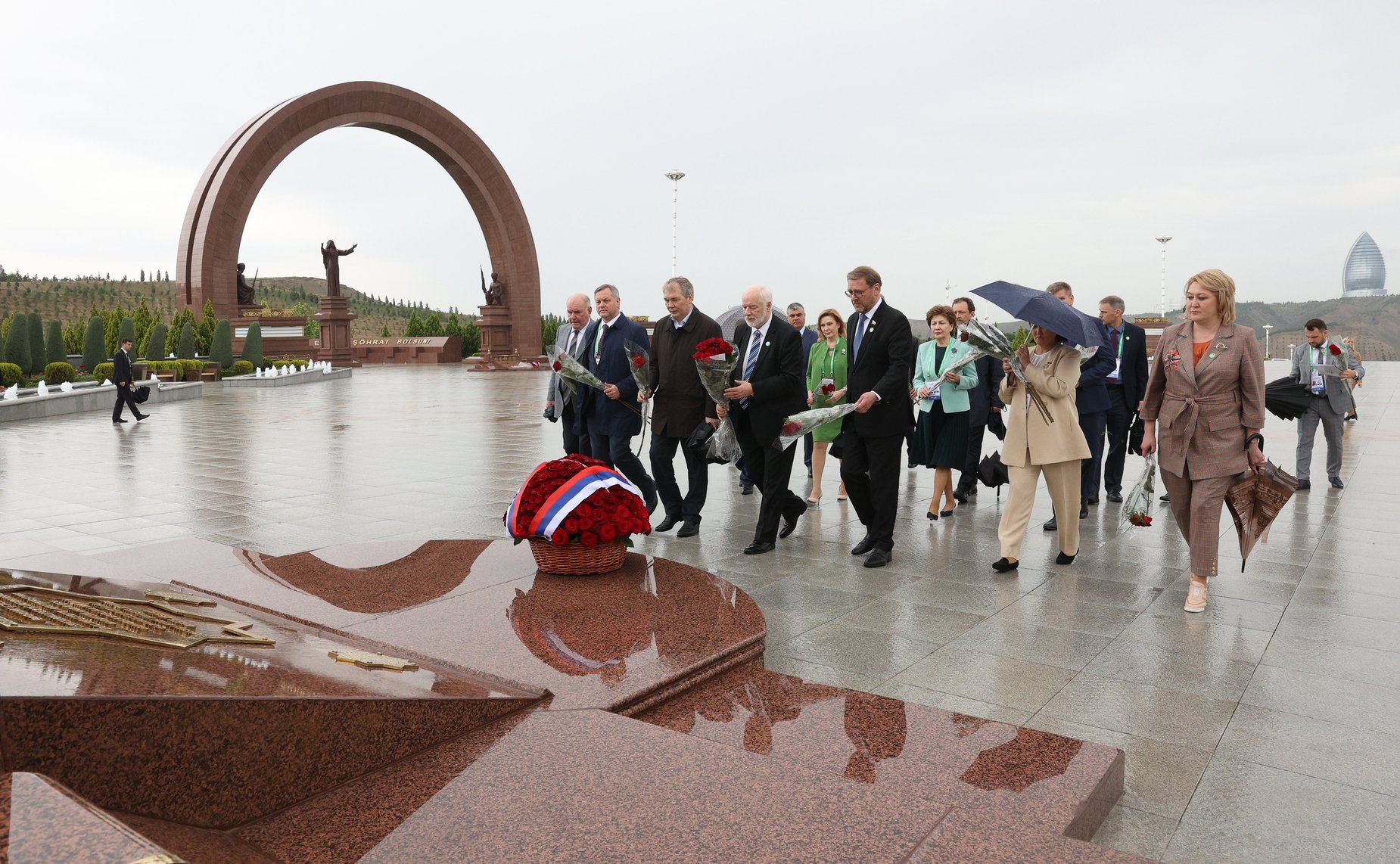 Рабочий визит делегации Совета Федерации во главе с Валентиной Матвиенко в Туркменистан