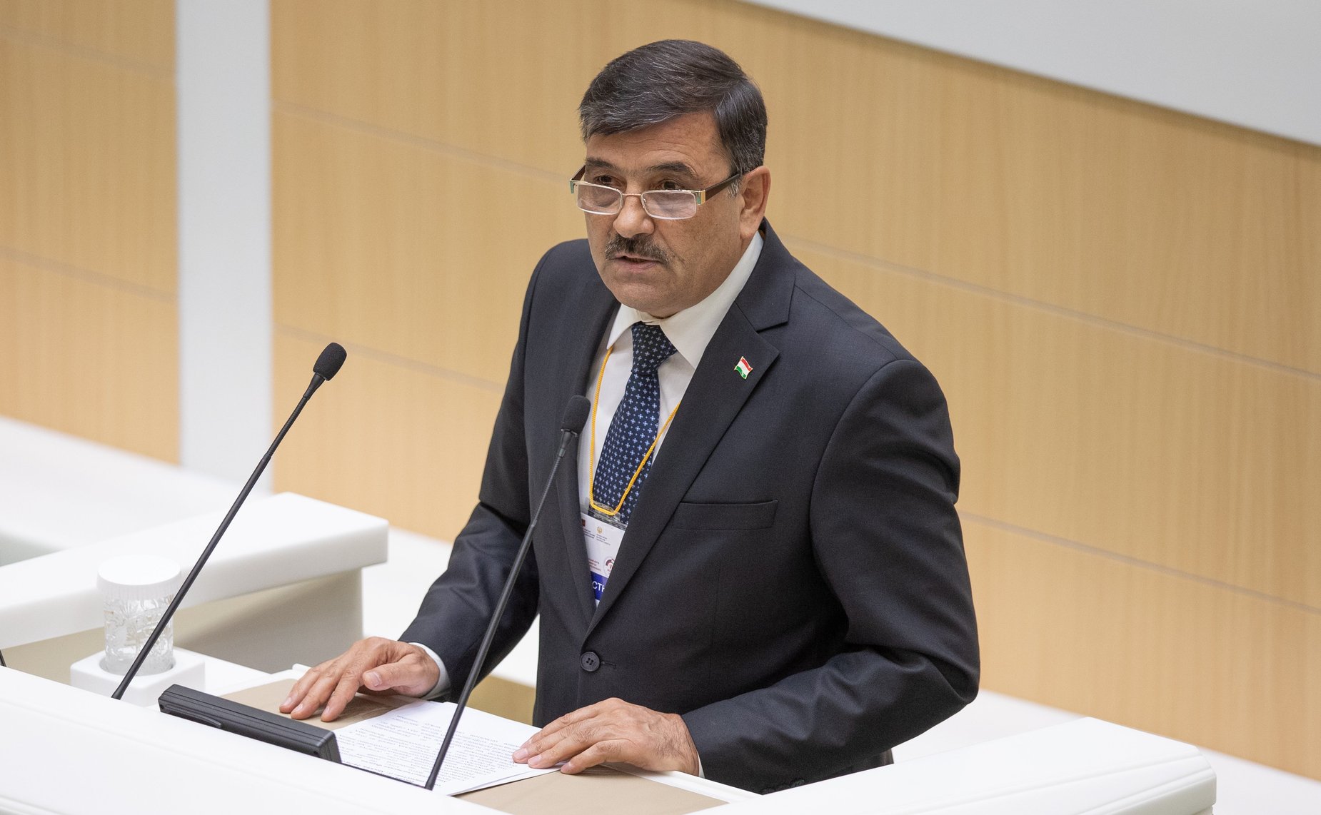 Пленарное заседание VI Межпарламентского форума Россия – Таджикистан