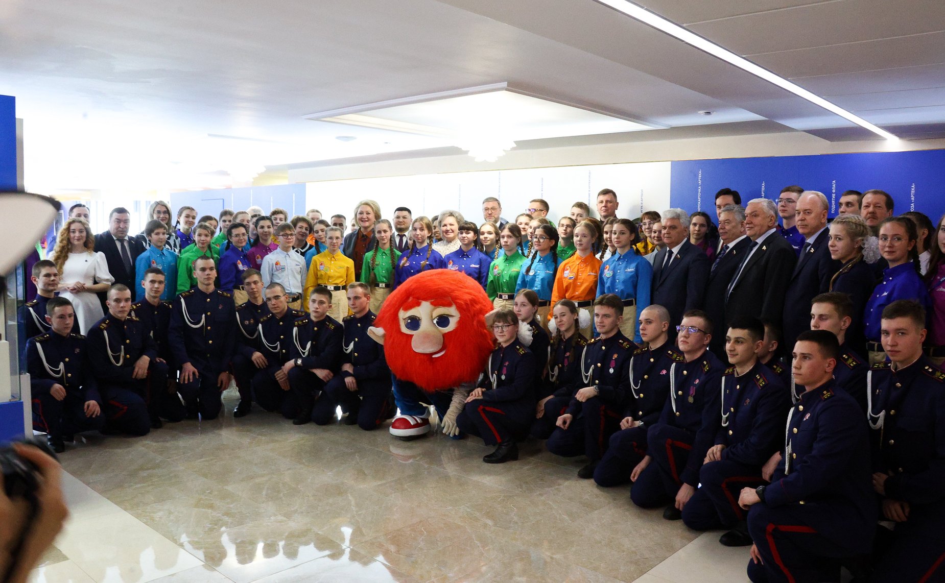 В Совете Федерации открылась выставка «Артек – сто лет детского счастья»