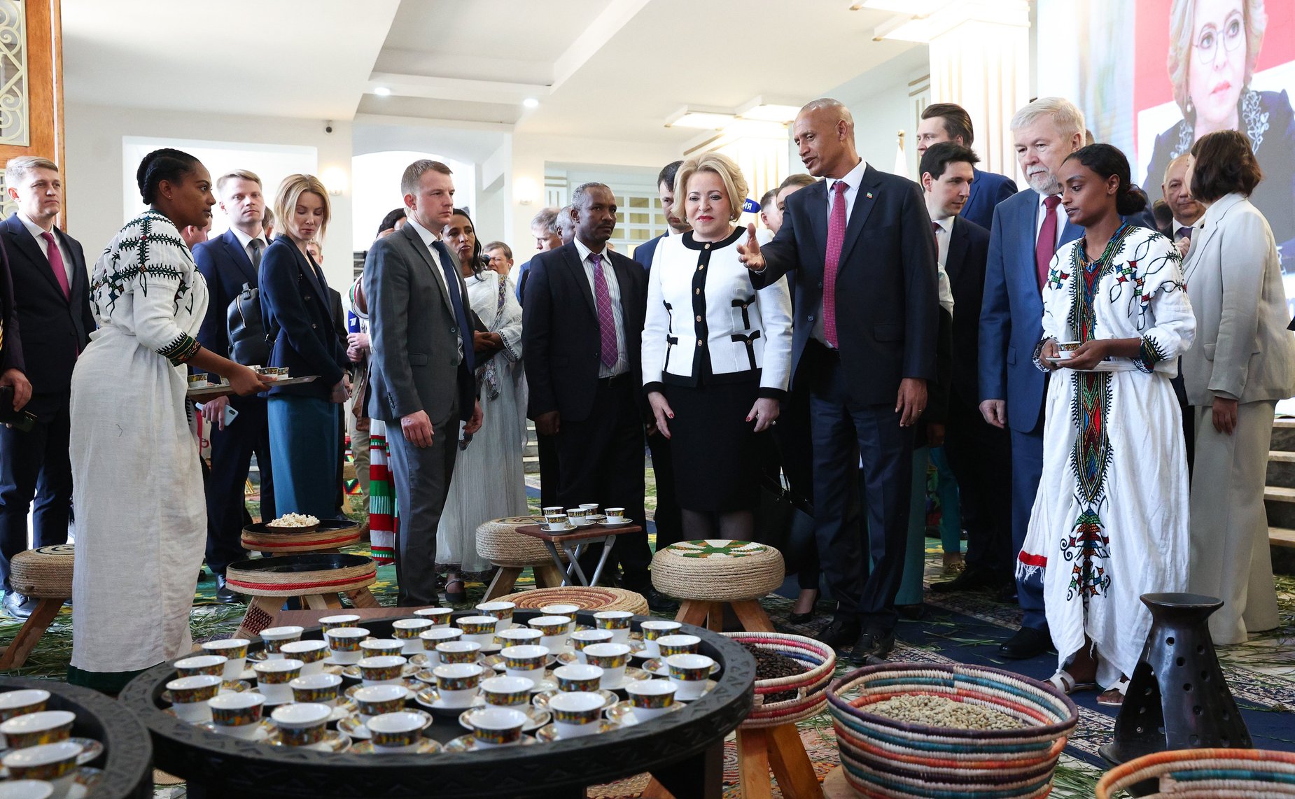 Официальный визит делегации Совета Федерации во главе с Валентиной Матвиенко в Эфиопию