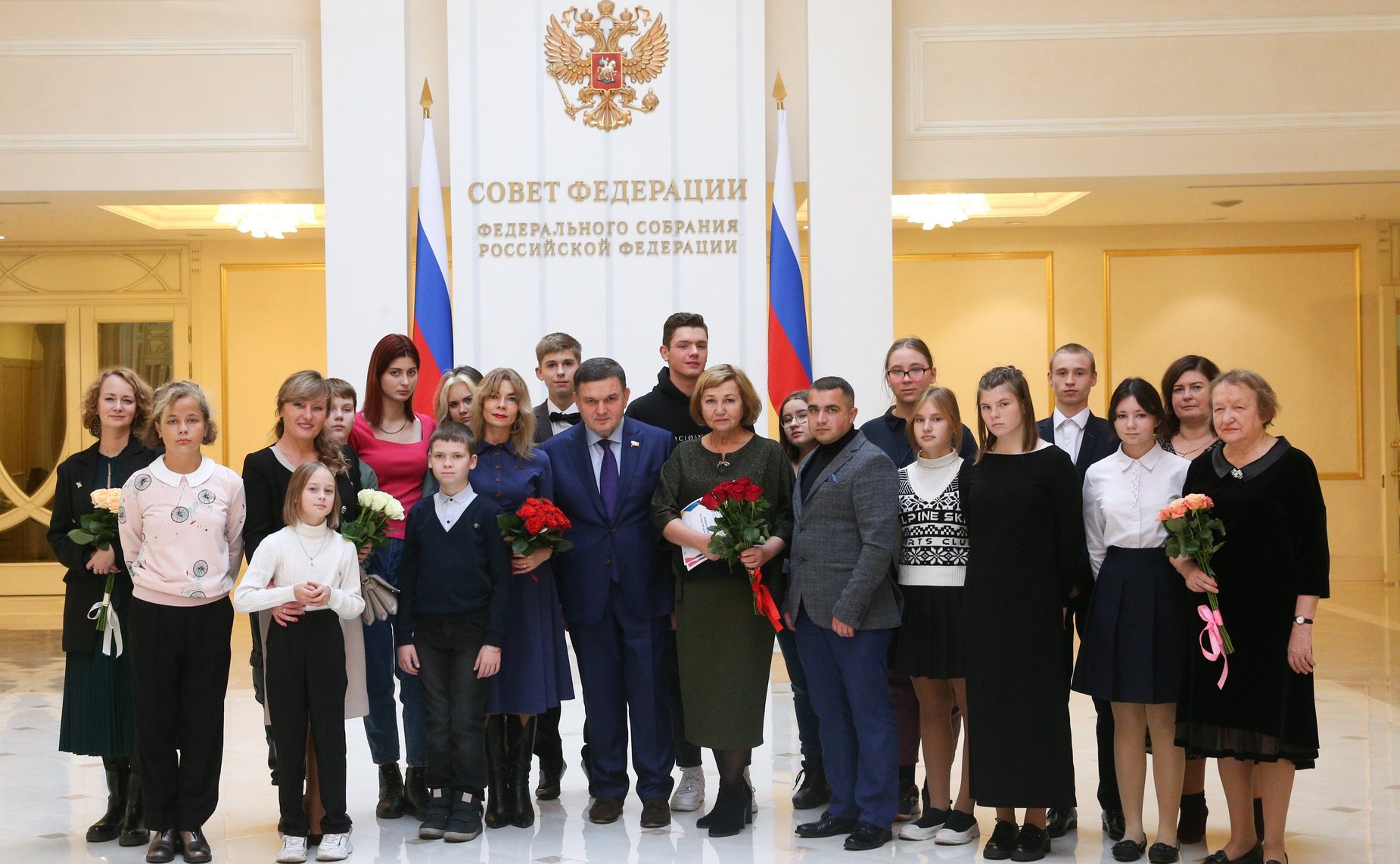 Экскурсия по зданию СФ для Ленинградского областного отделения Российского детского фонда