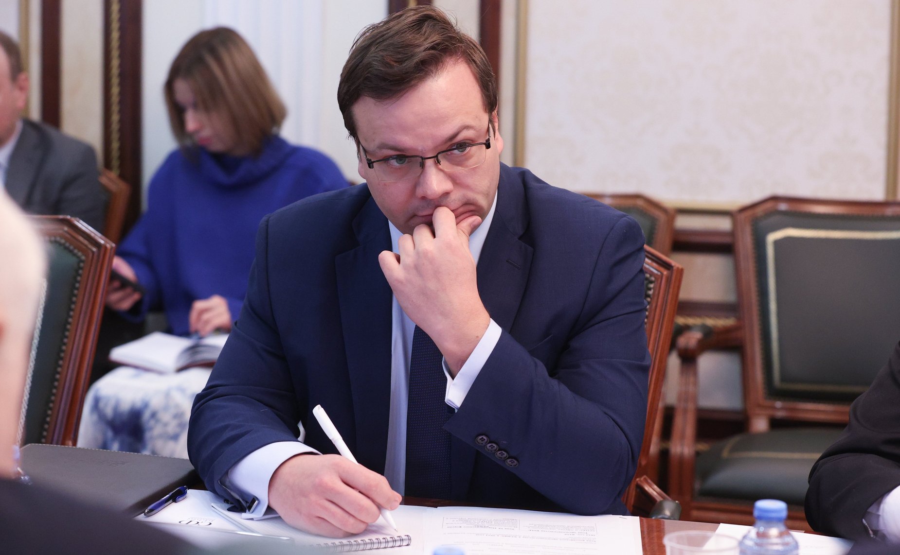 Заместитель Председателя СФ Константин Косачев провел заседание рабочей группы по подготовке X Парламентского форума БРИКС