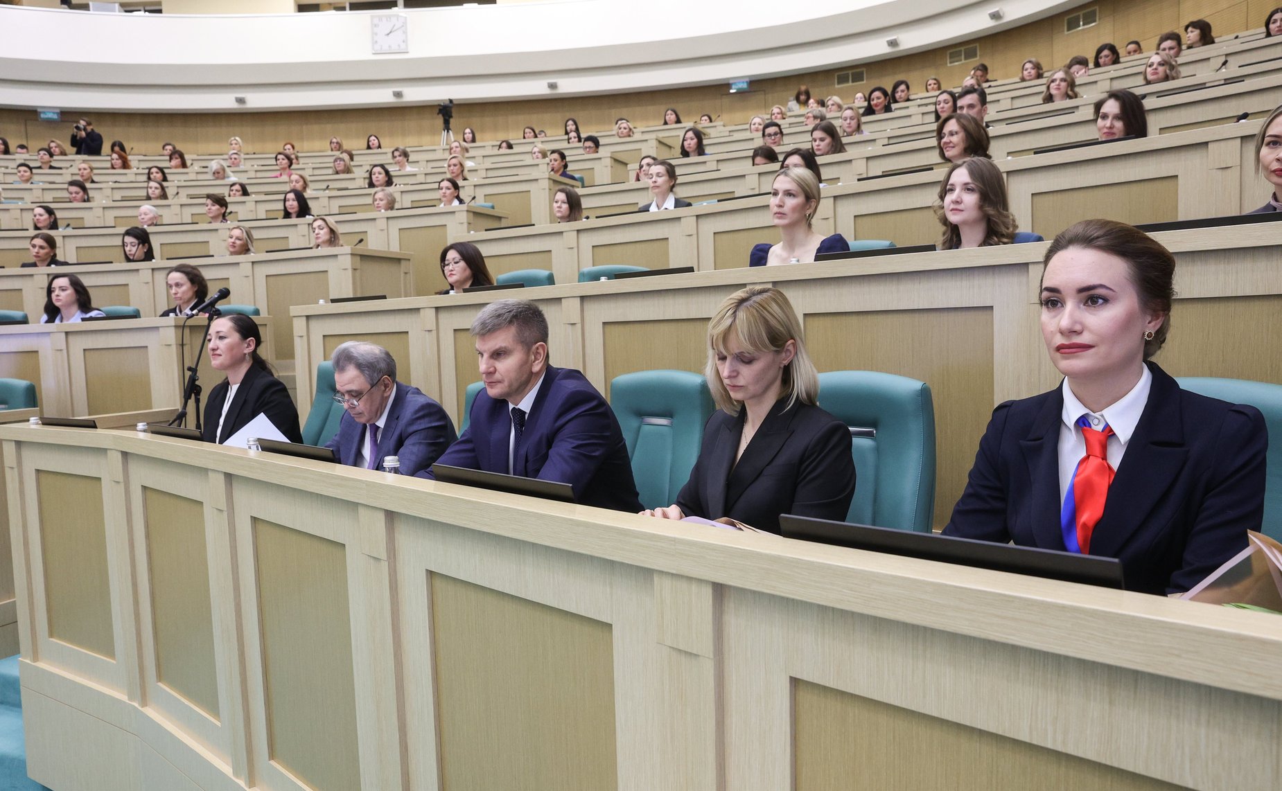 Встреча Председателя Совета Федерации Валентины Матвиенко с женщинами-предпринимателями «Голос женского бизнеса»