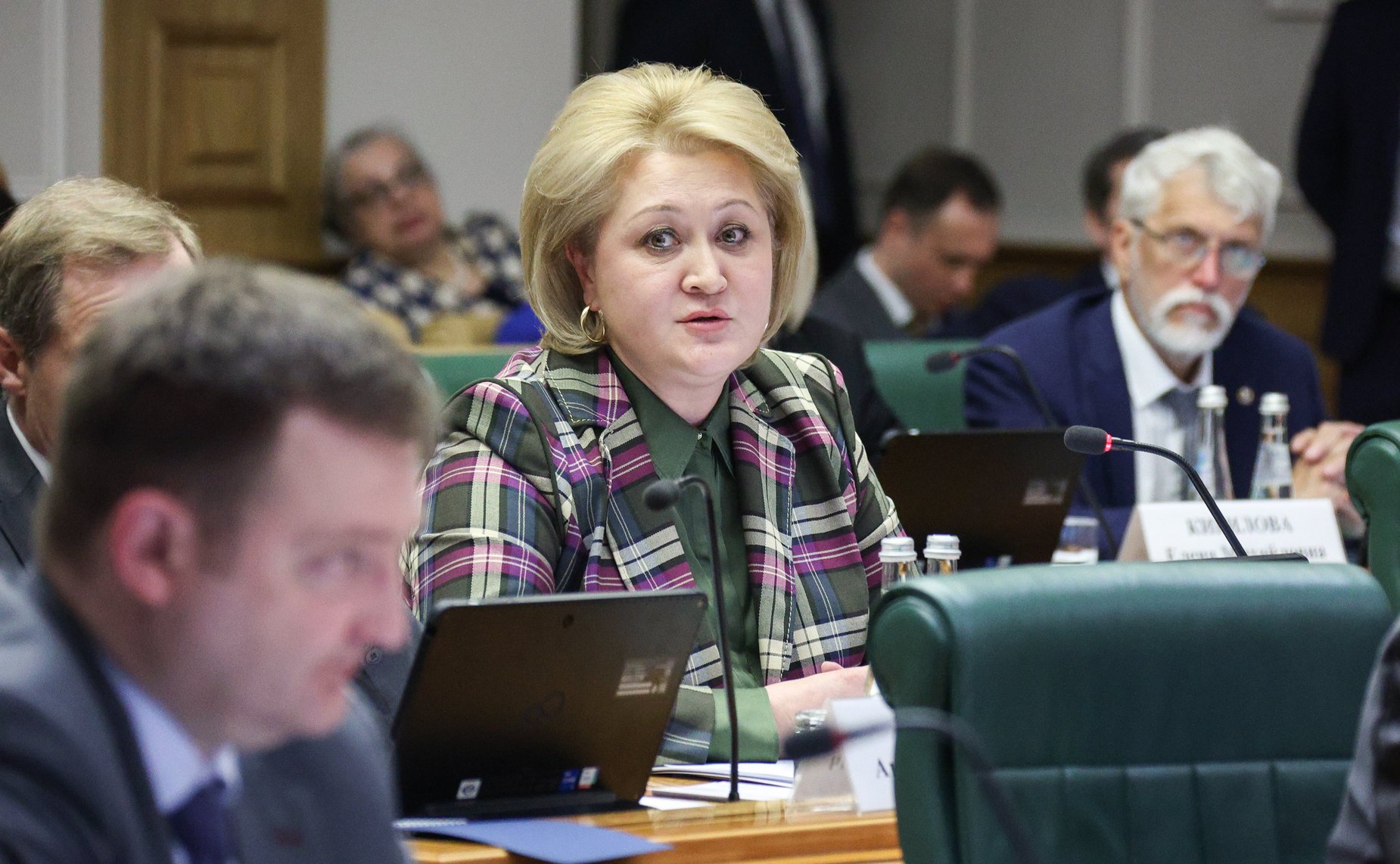 Заседание Организационного комитета по подготовке и проведению празднования 80-летия полного освобождения Ленинграда от фашистской блокады