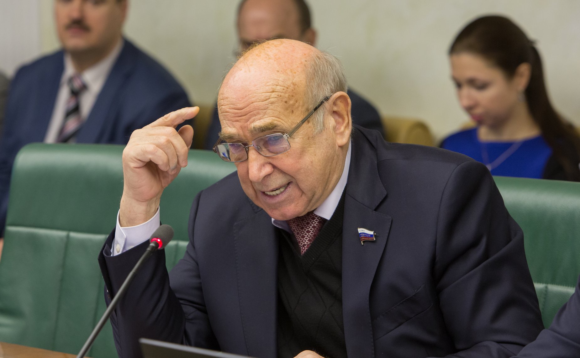 В. Рогоцкий Заседание Комитета Совета Федерации по экономической политике