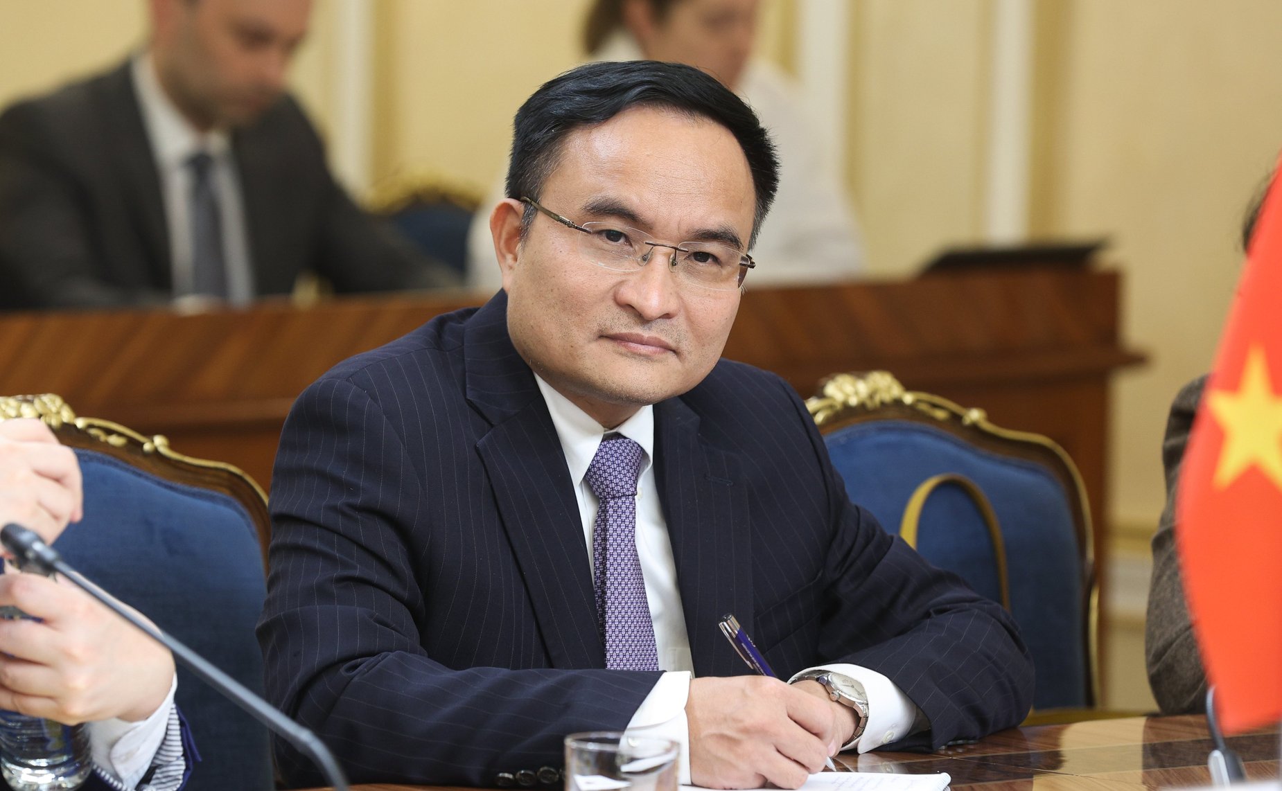 Встреча Председателя Совета Федерации Валентины Матвиенко с Вице-премьером Правительства, Министром иностранных дел Социалистической Республики Вьетнам Буй Тхань Шоном