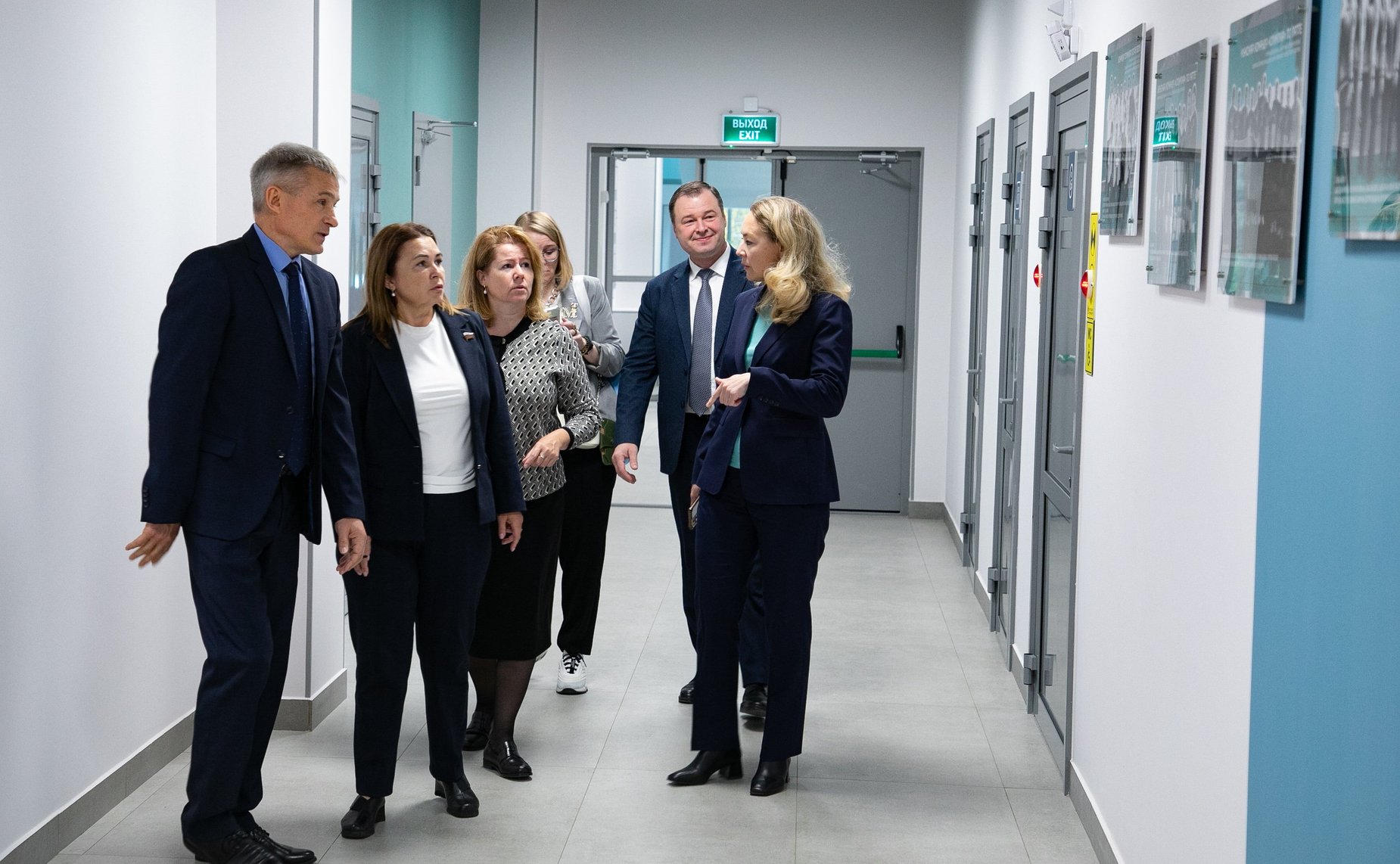 Сенаторы посетили Центр физкультурной и спортивной работы «Олимпия» Тюменского муниципального района