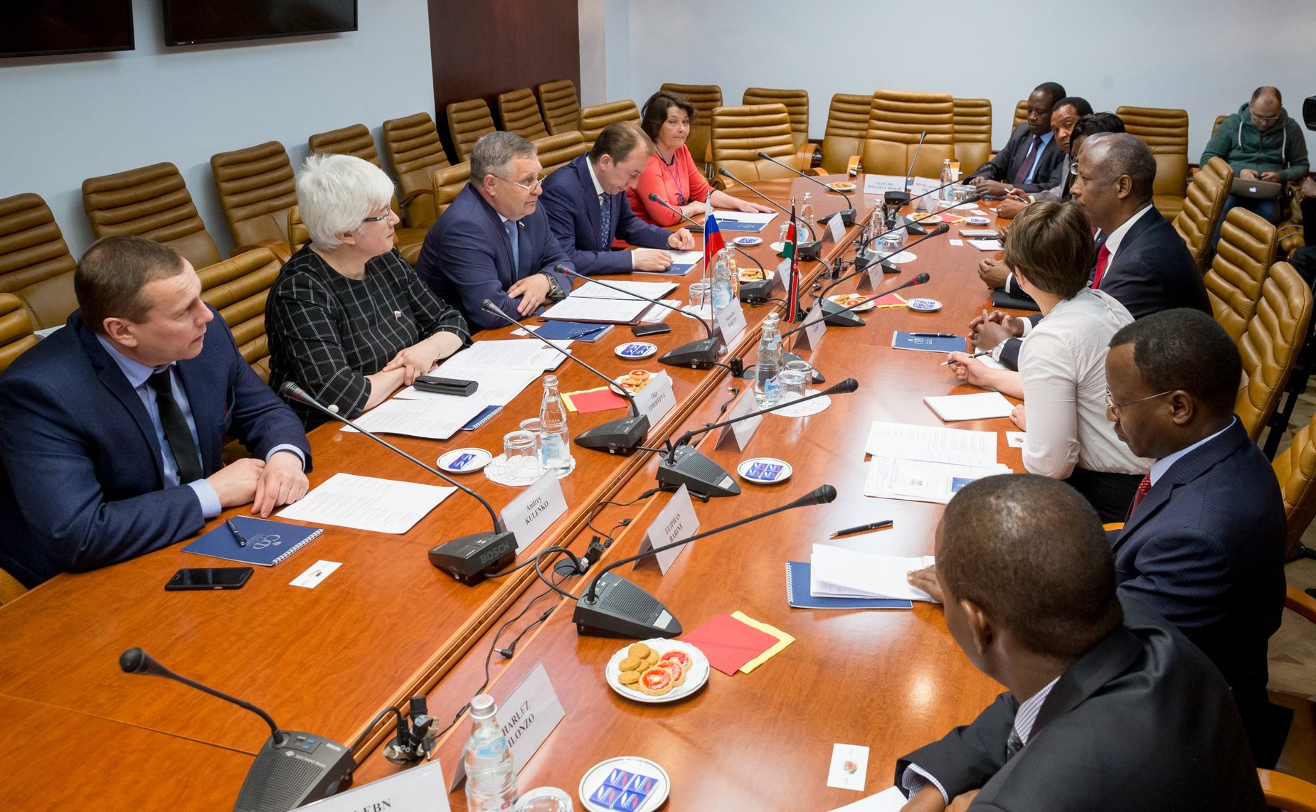 Встреча О. Тимофеевой с членом Комитета Национального собрания Кении по обороне и международным делам Дидо Али Рассо