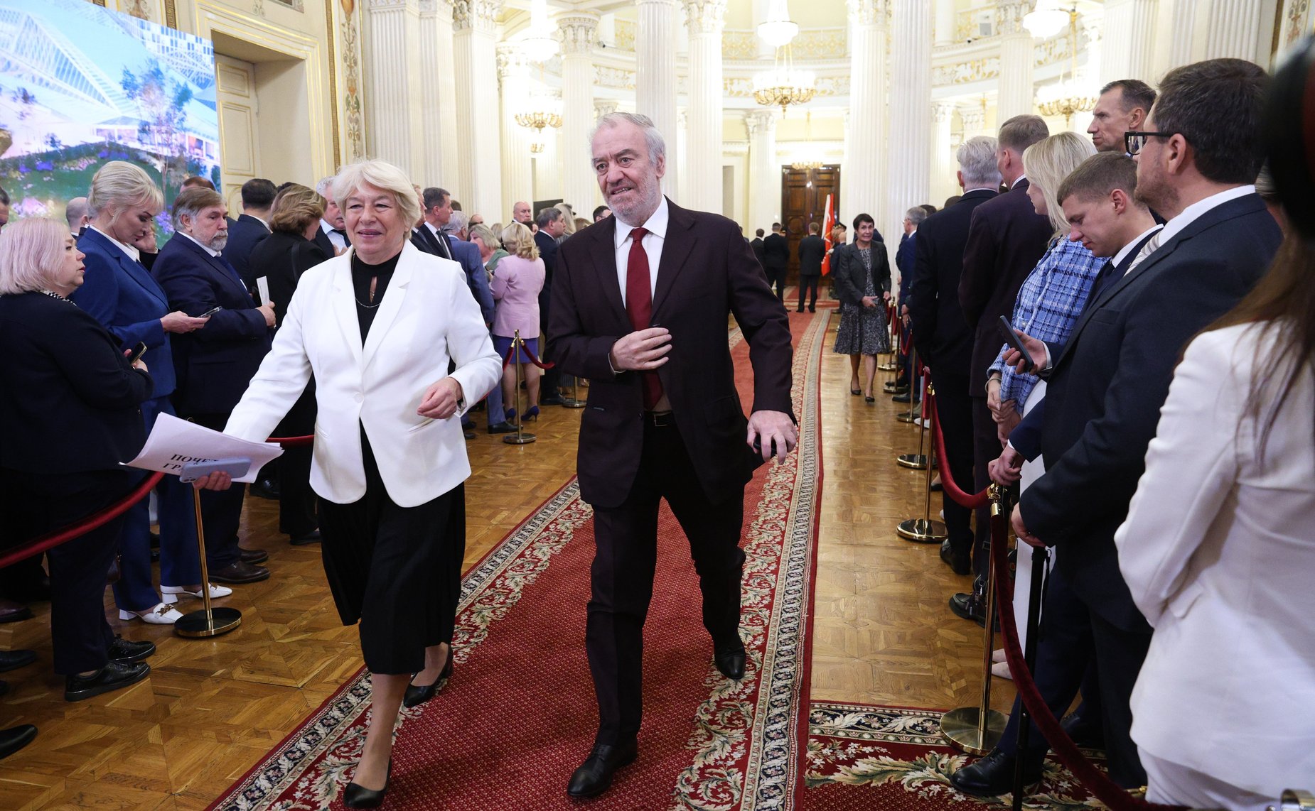 Валентина Матвиенко приняла участие в церемонии инаугурации губернатора Санкт-Петербурга Александра Беглова