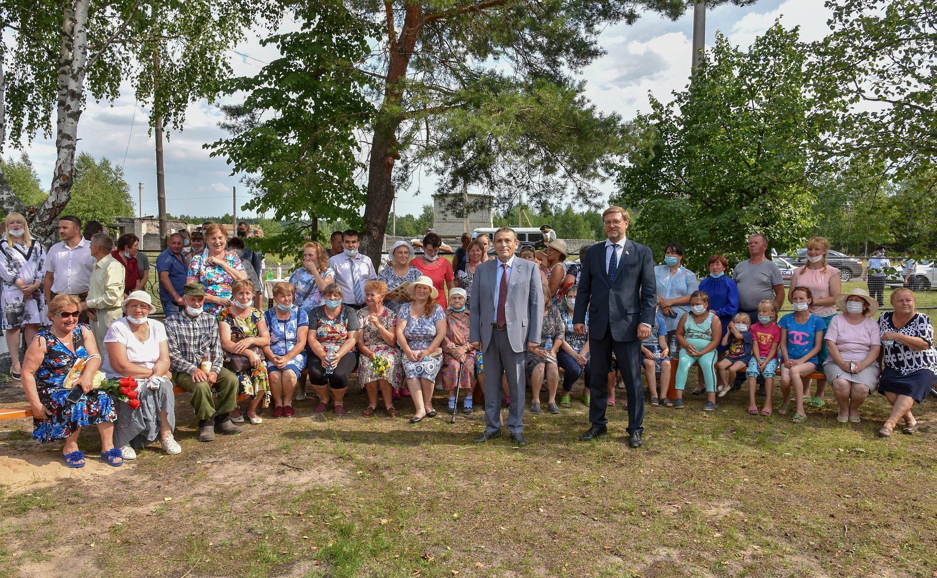 Константин Косачев принял участие в церемонии открытия Мемориального комплекса участникам Великой Отечественной войны