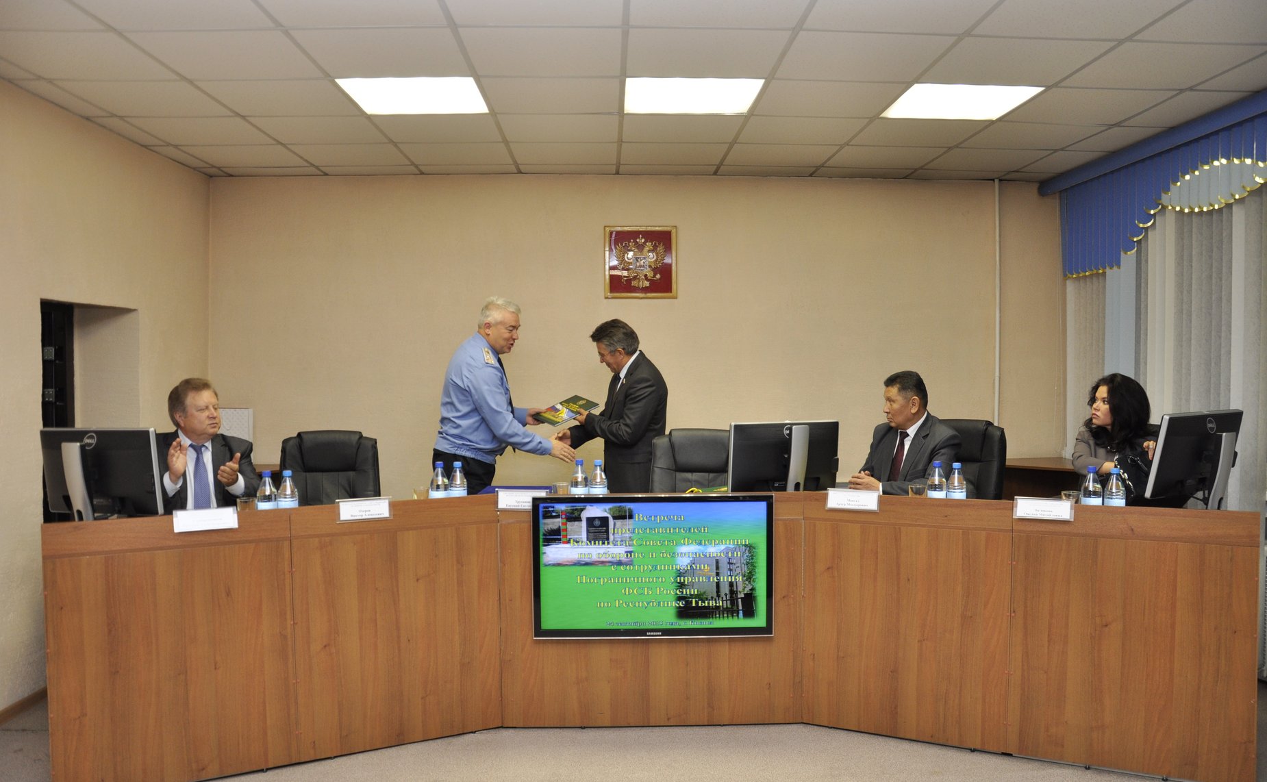 Выездное заседание Комитета СФ по обороне и безопасности в Кызыле (Республика Тыва)