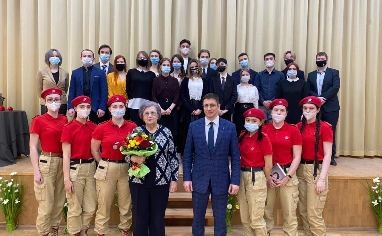 Встреча Светланы Горячевой со студентами медицинского колледжа