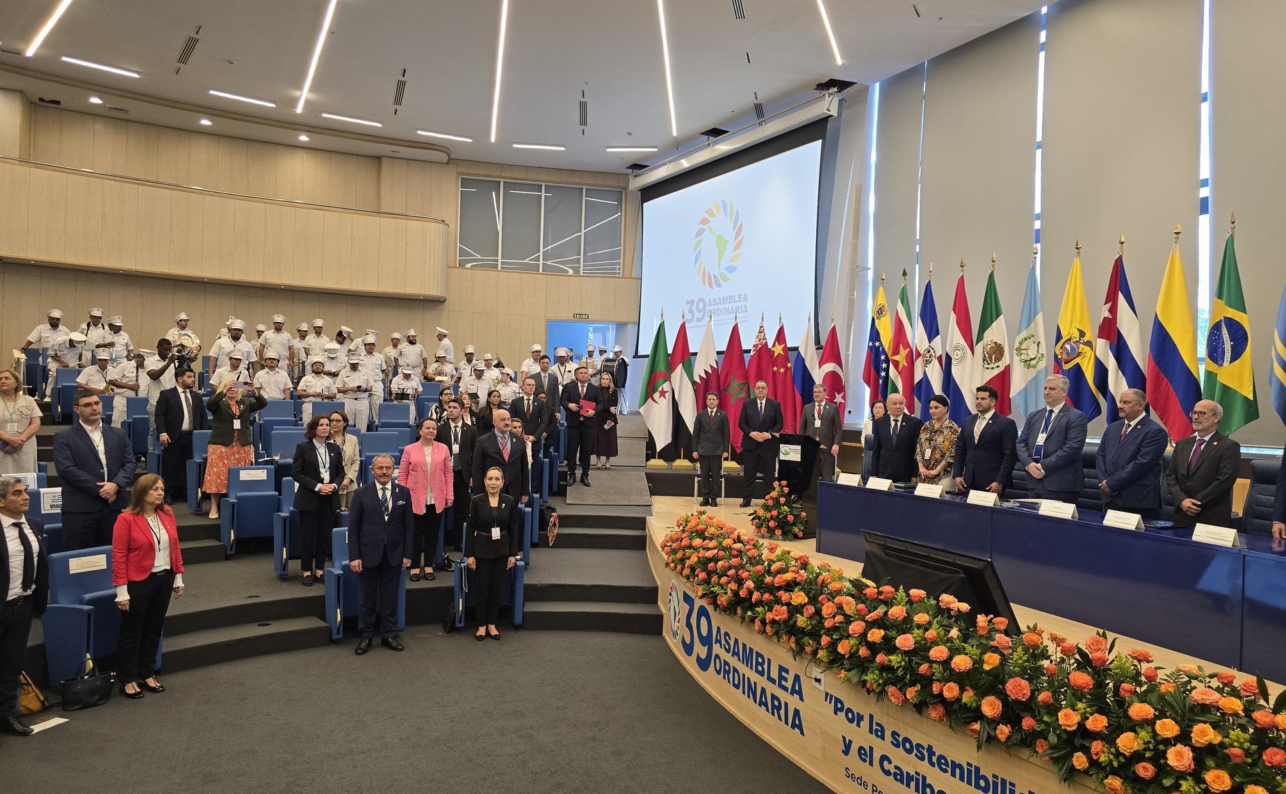 Заместитель Председателя Совета Федерации Константин Косачев принял участие в пленарном заседании 39-й сессии Ассамблеи Парламента стран Латинской Америки и Карибского бассейна (ПАРЛАТИНО) в г. Панама