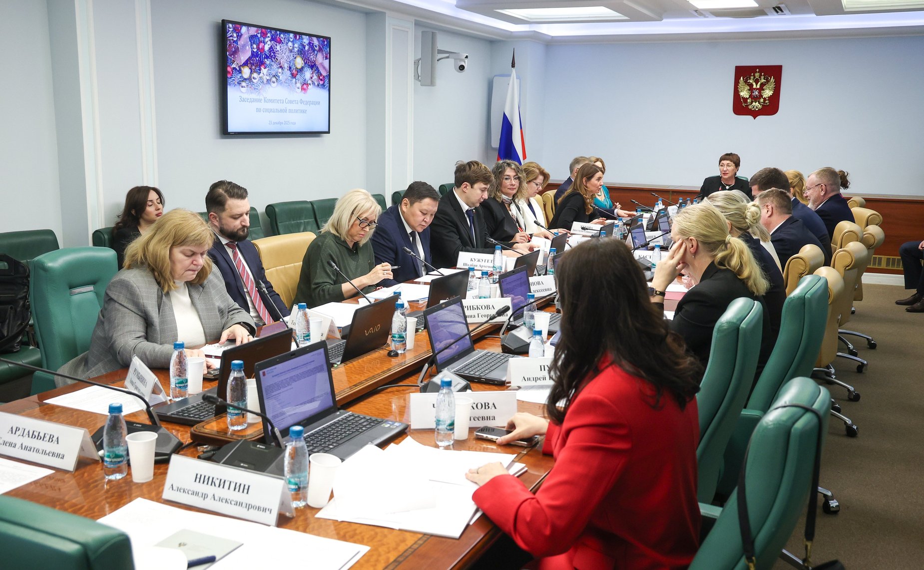 Заседание Комитета Совета Федерации по социальной политике