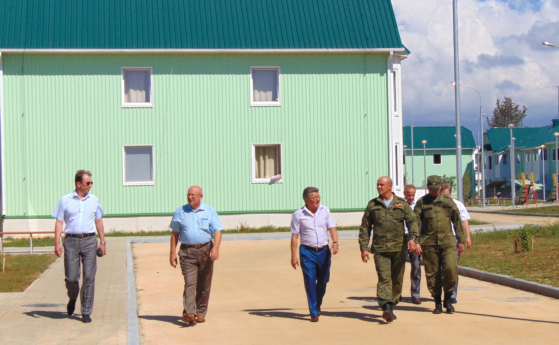 Делегация СФ посетила 7-ю российскую военную базу в Абхазии