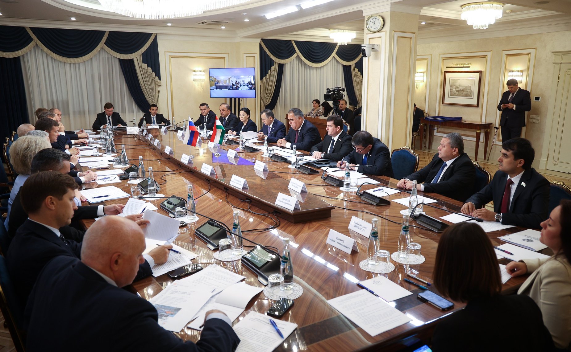 14-е заседание Комиссии по сотрудничеству Совета Федерации Федерального Собрания Российской Федерации и Маджлиси милли Маджлиси Оли Республики Таджикистан