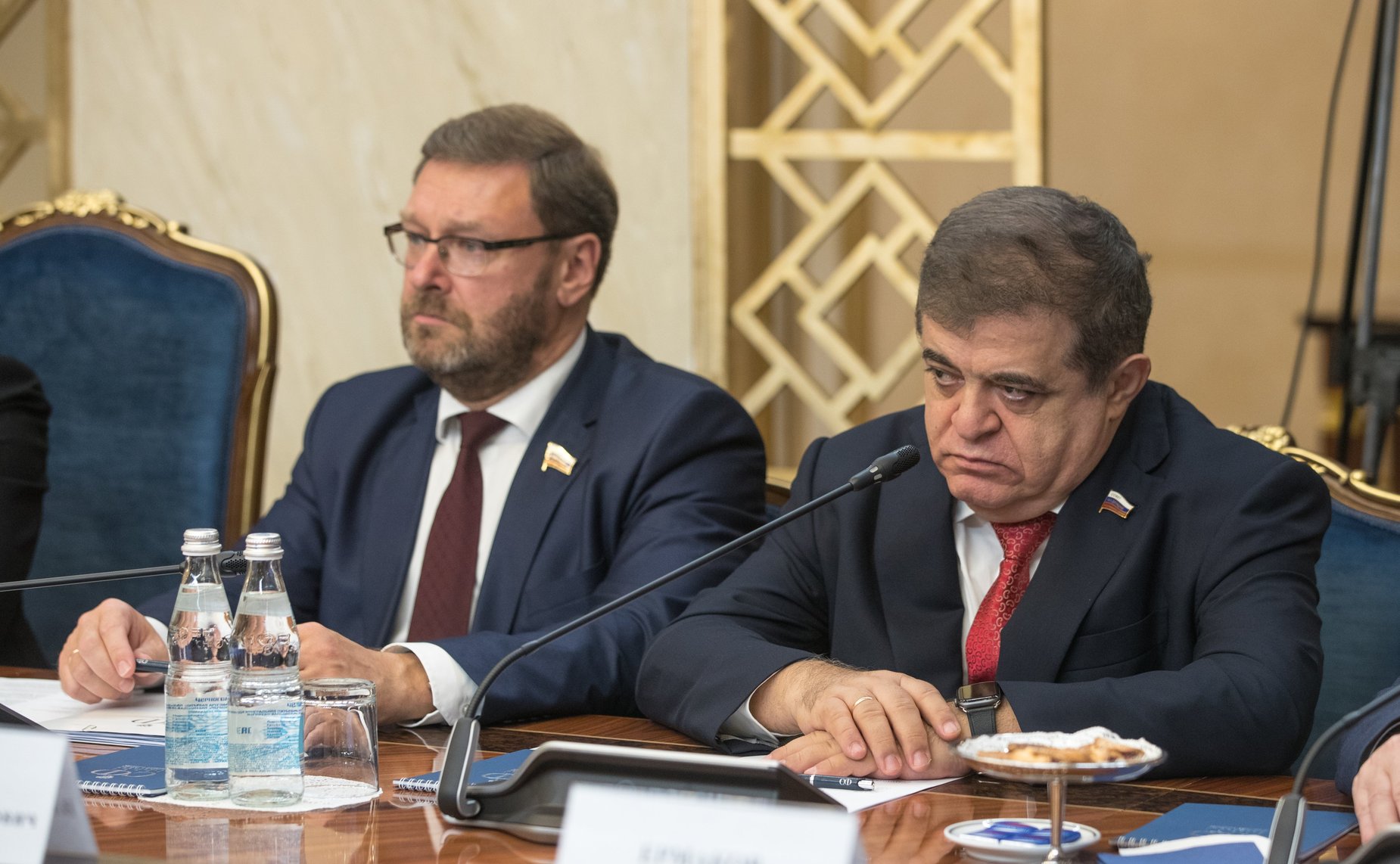 Константин Косачев и Владимир Джабаров