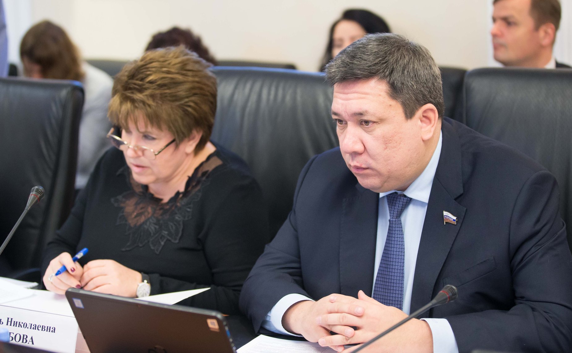 Любовь Глебова и Владимир Полетаев