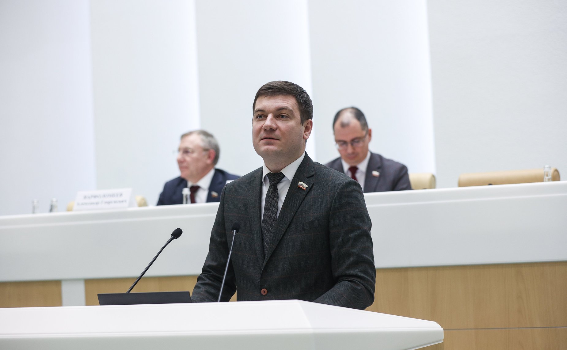 Заседание Палаты молодых законодателей при Совете Федерации