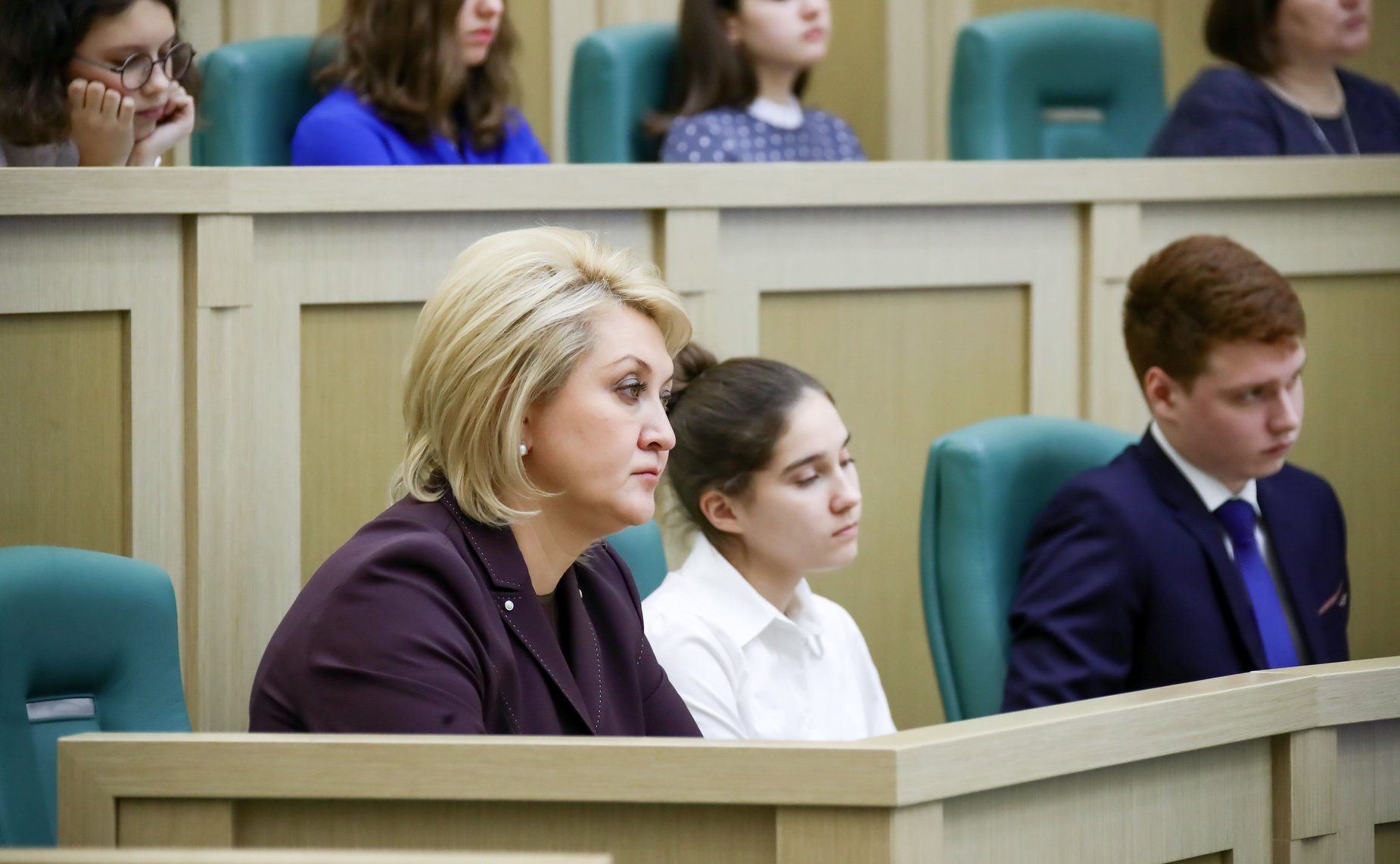 Пленарное заседание VIII Рождественских парламентских встреч в рамках XXVIII Международных Рождественских образовательных чтений «Великая Победа: наследие и наследники»