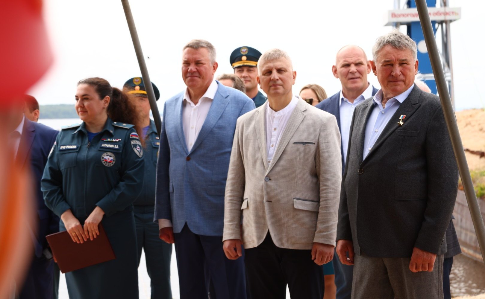 Юрий Воробьев и заместитель Председателя Совета Республики Национального собрания Республики Беларусь Валерий Бельский приняли участие в мероприятиях каникулярной профориентационной школы «За безопасность!»