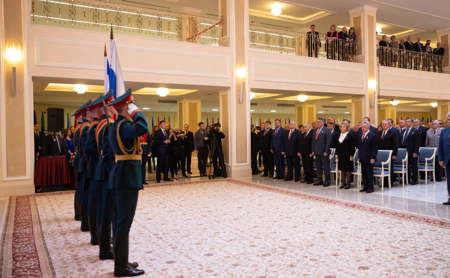 Торжественный прием от имени Председателя СФ для руководителей и представителей ветеранских организаций