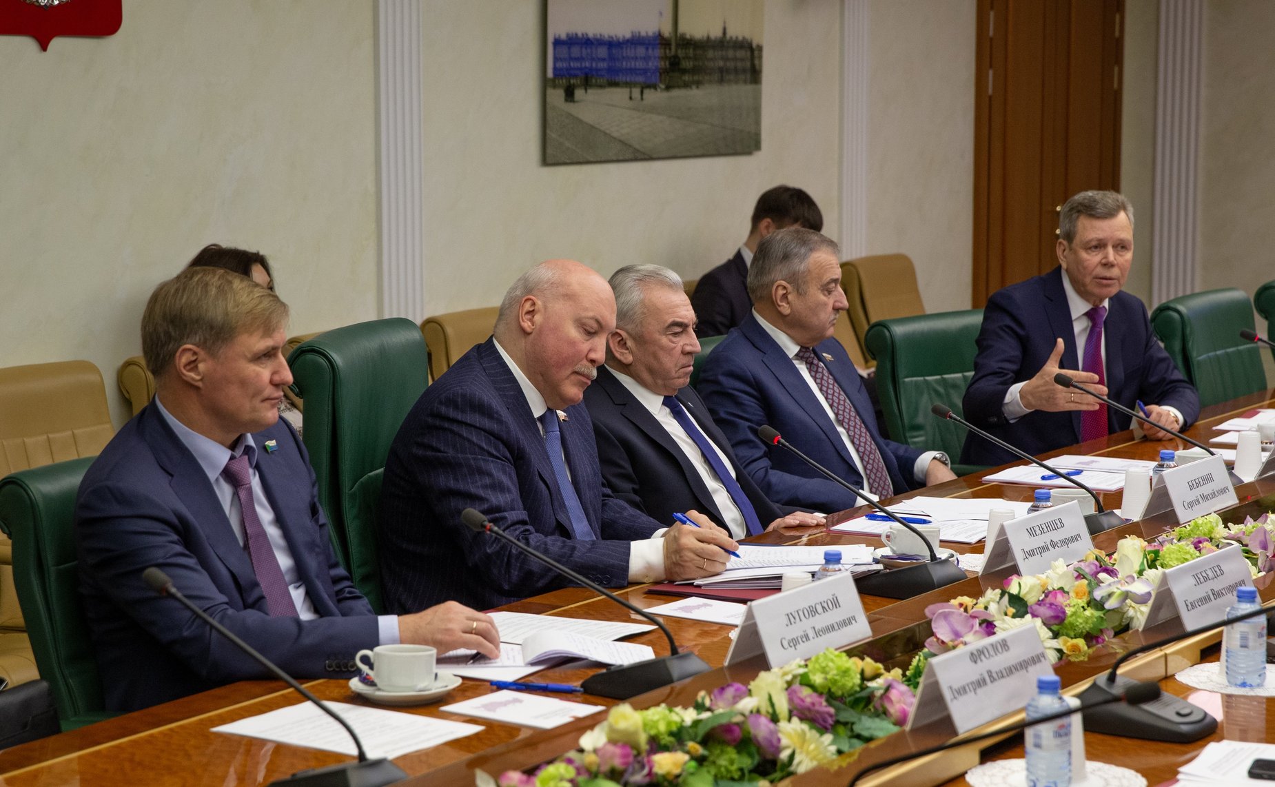 Заседание Комиссии Совета законодателей по вопросам экономической и промышленной политики