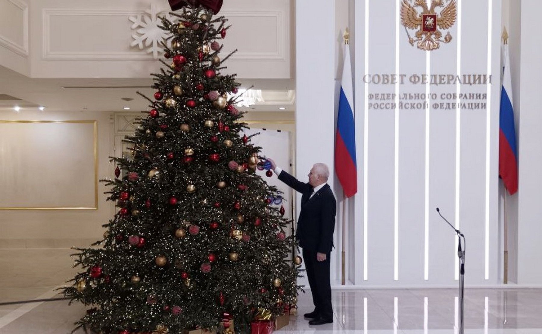 Сергей Мартынов в канун Нового года принял участие во Всероссийской благотворительной акции «Елка желаний»