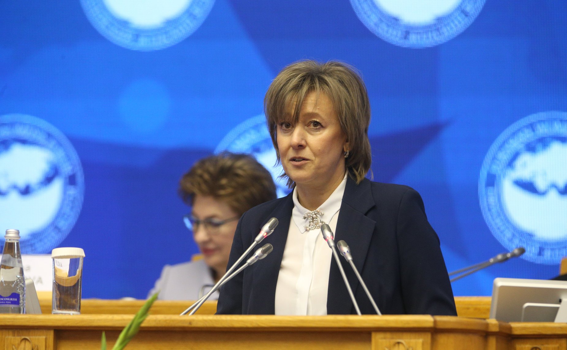 Заключительное пленарное заседание Третьего Евразийского женского форума «Женщины: глобальная миссия в новой реальности»