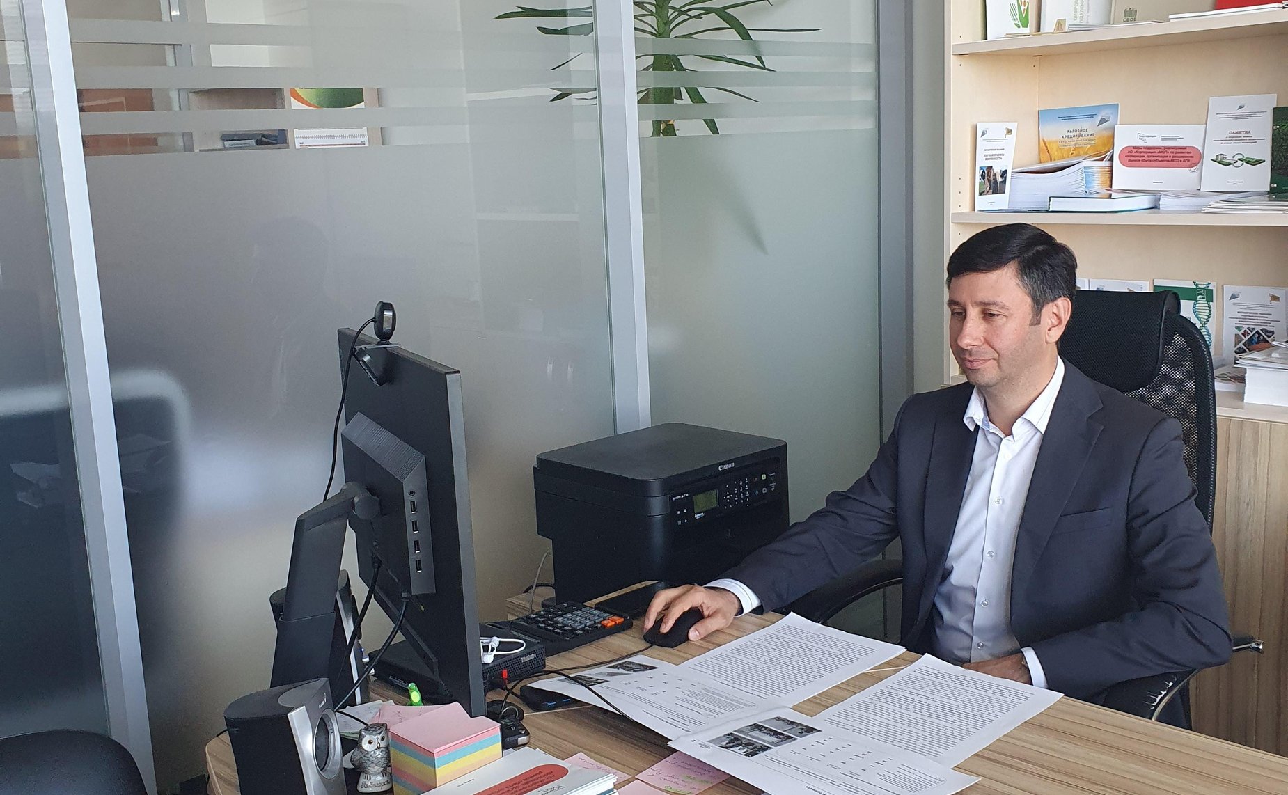 Сергей Митин принял участие в совещании, на котором обсуждалось развитие системы сельскохозяйственного консультирования Новгородской области