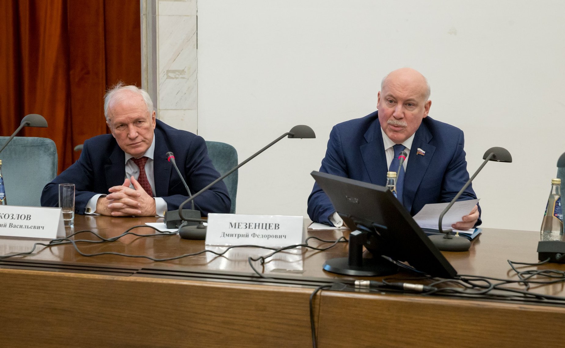 Юрий Козлов и Дмитрий Мезенцев