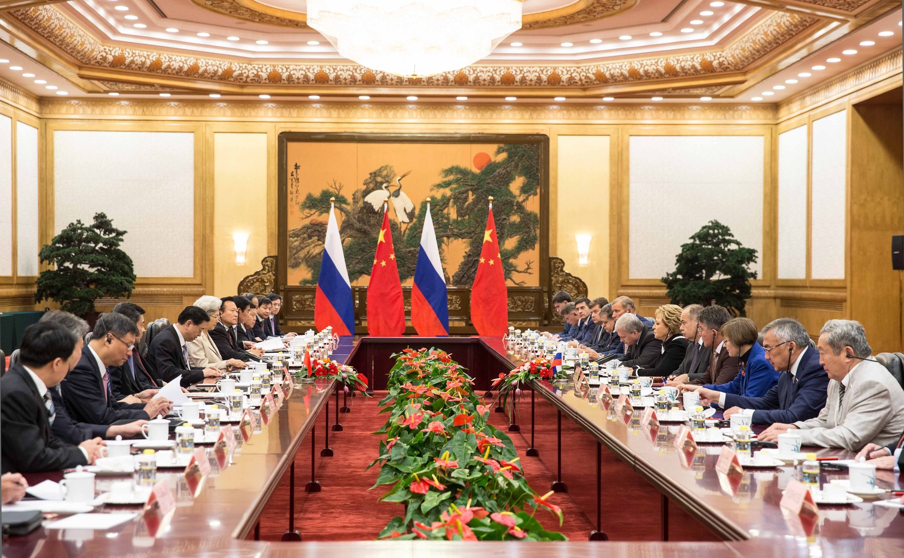 Визит делегации Совета Федерации в Китай-18