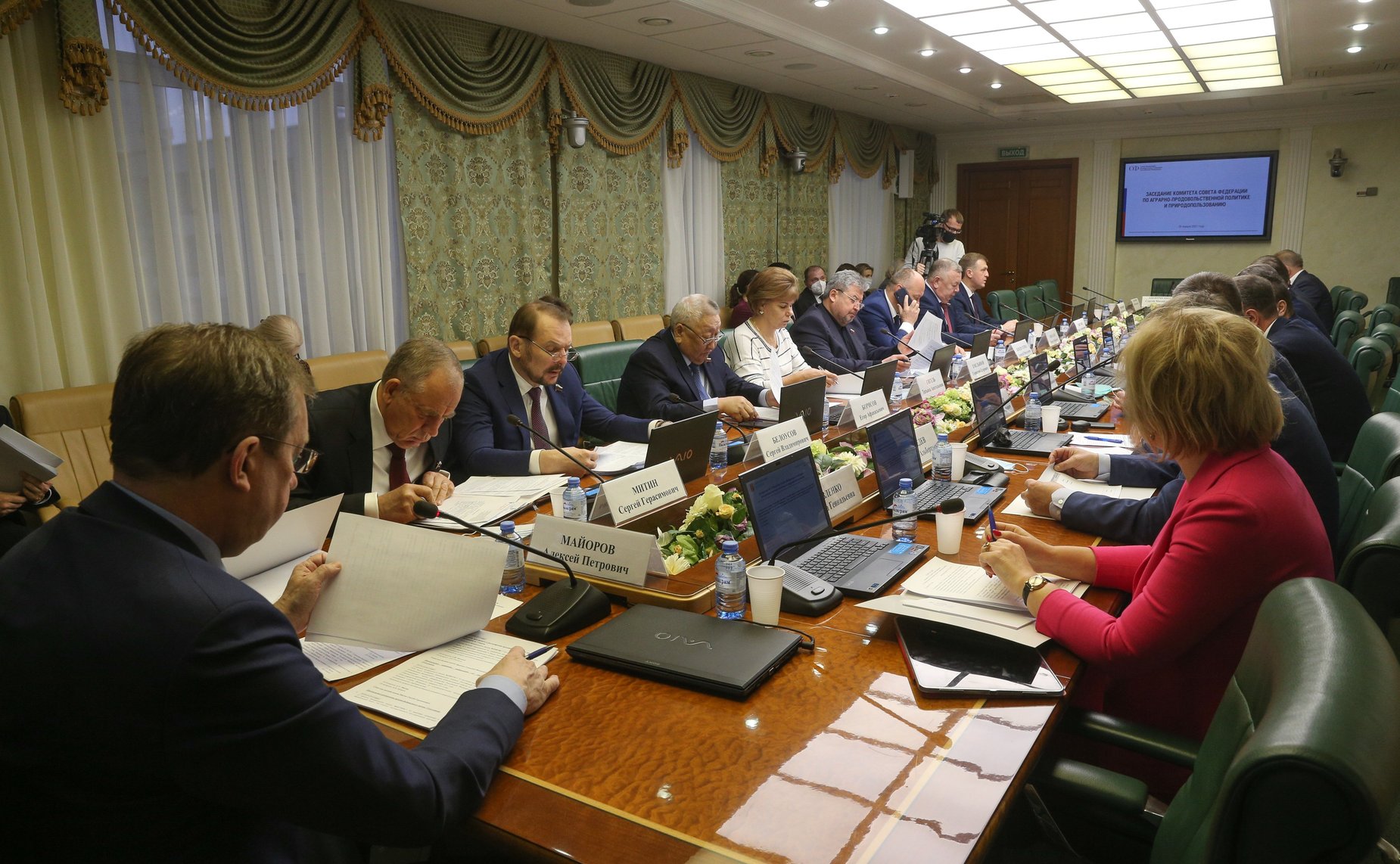 Заседание Комитета СФ по аграрно-продовольственной политике и природопользованию
