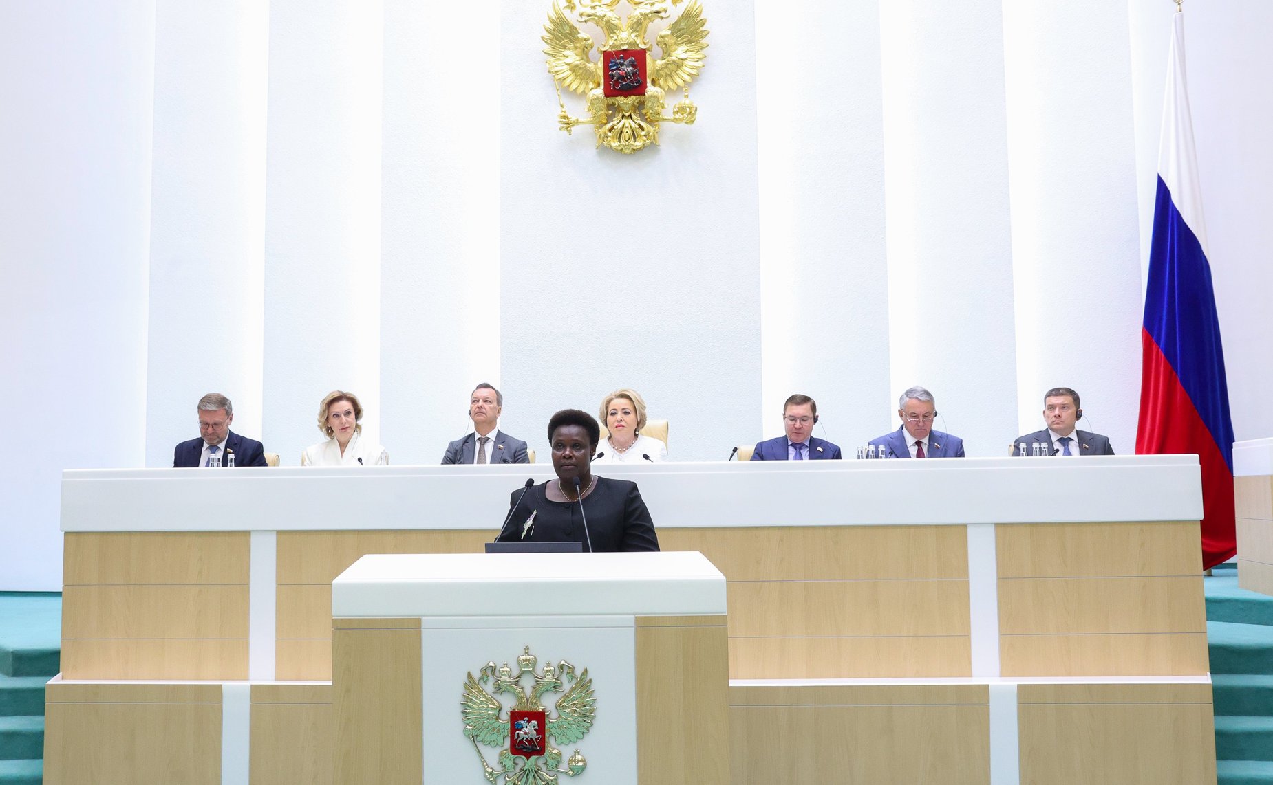 Вице-президент Республики Уганда Джессика Алупо