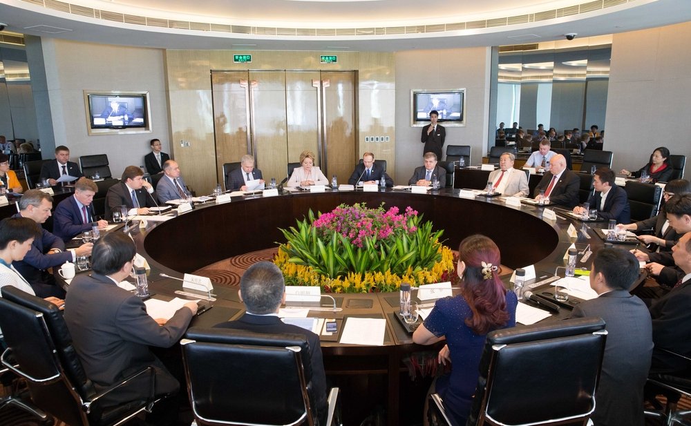 Визит делегации Совета Федерации в Китай-4