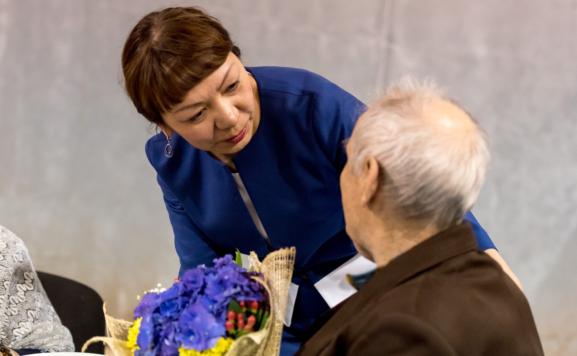 Валентина Зганич поздравила ветеранов с Днем Победы