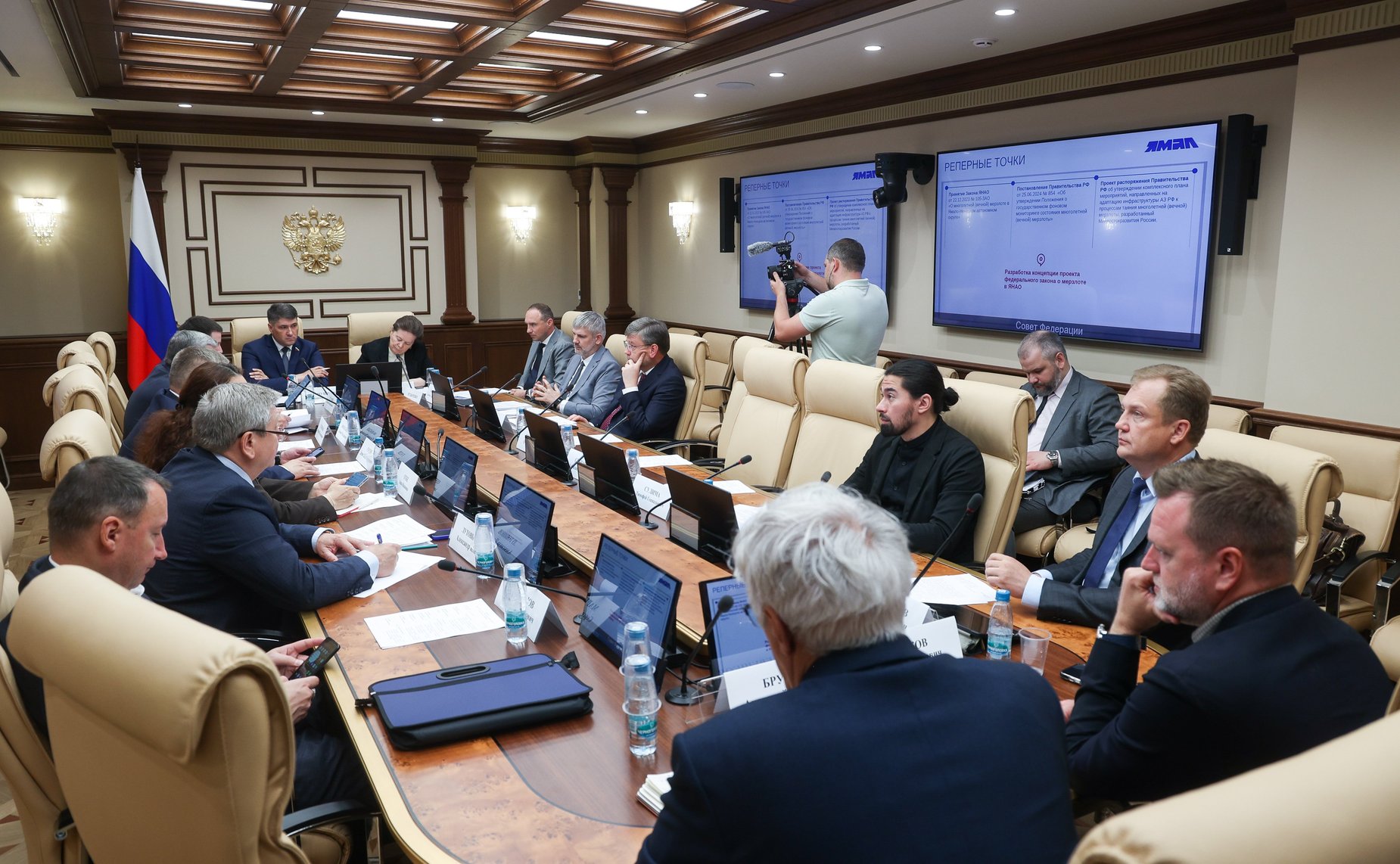 Круглый стол Комитета Совета Федерации по аграрно-продовольственной политике и природопользованию «Многолетняя (вечная) мерзлота: от мониторинга к регулированию»