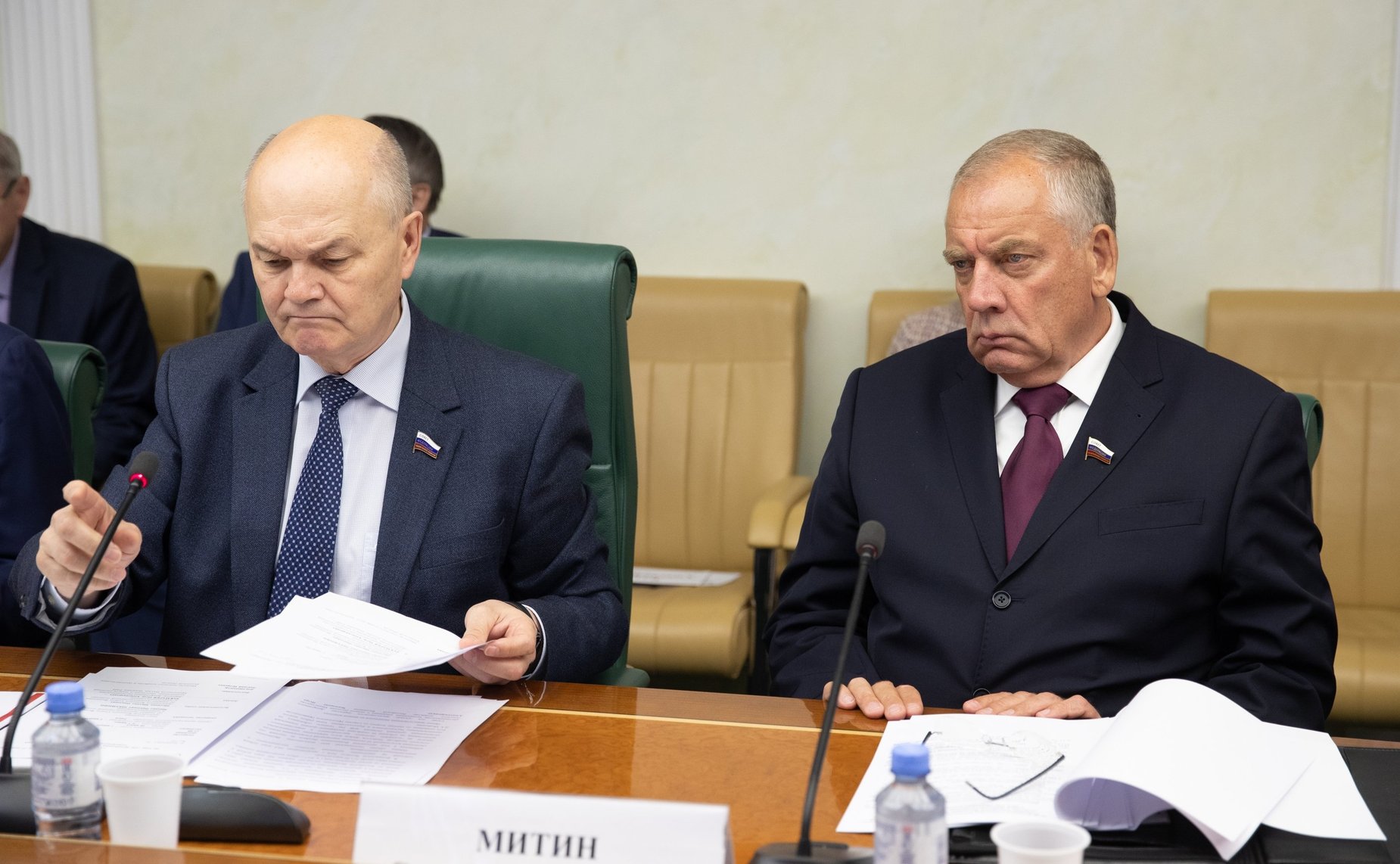 М. Щетинин и С. Митин