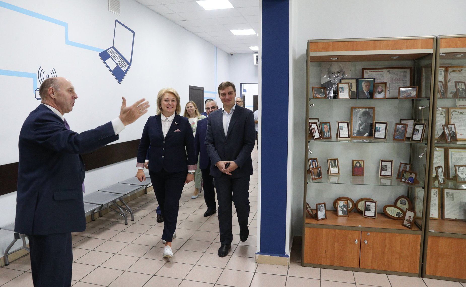 Лилия Гумерова встретилась со студентами и преподавателями Московского колледжа связи № 54 имени П.М. Вострухина