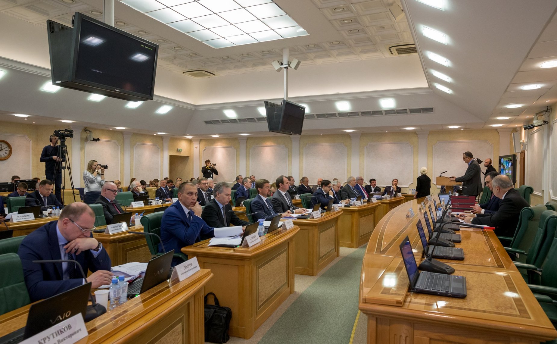 Заседание Научно-экспертного совета при Председателе Совета Федерации
