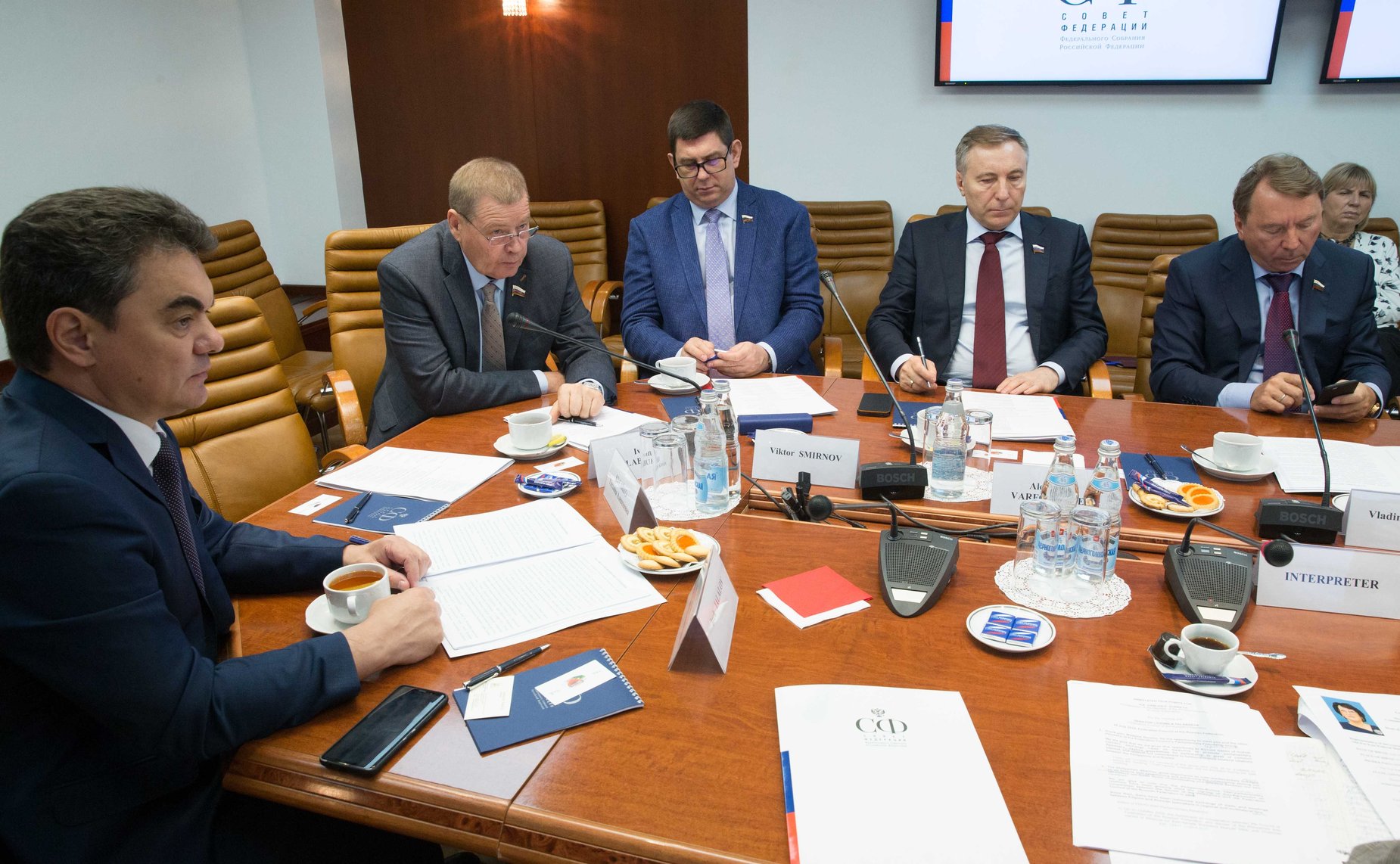 Встреча Людмилы Талабаевой с Чрезвычайным и Полномочным Послом Республики Филиппины в РФ Карлосом Д. Сорретой