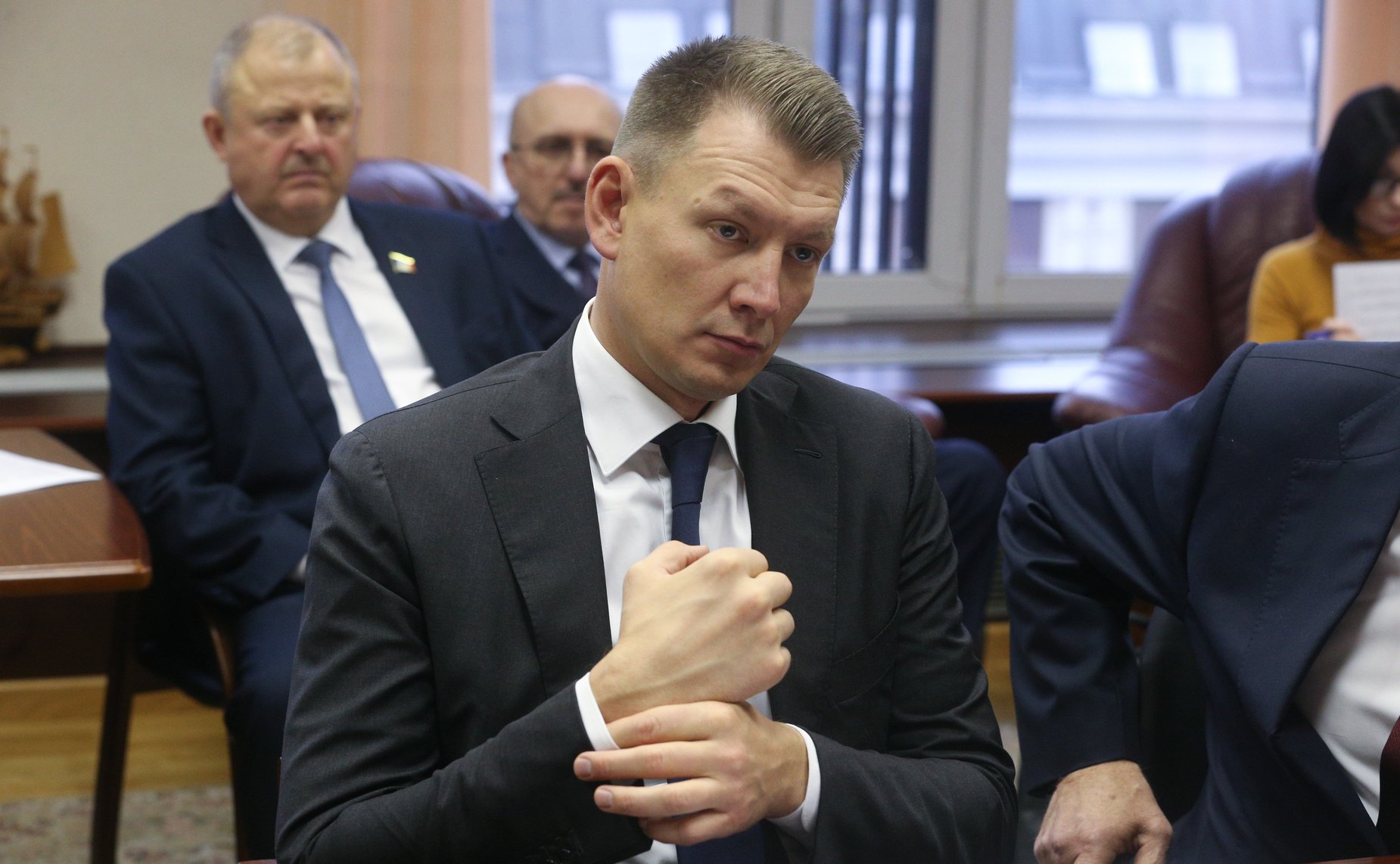 Рабочая встреча председателя Комитета СФ по аграрно-продовольственной политике и природопользованию Александра Двойных с представителями делегации Новгородской области