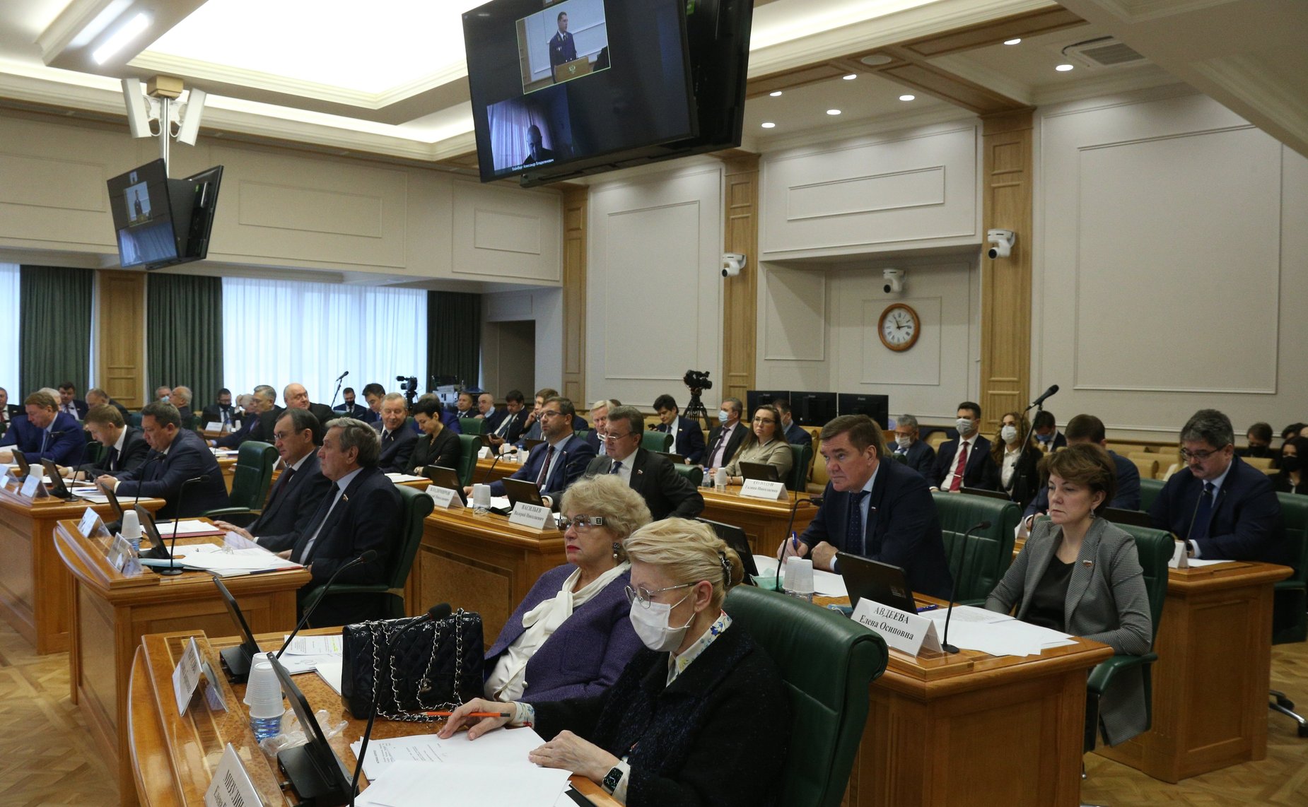 Совместное заседание Комитета СФ по конституционному законодательству и государственному строительству с Комитетом СФ по обороне и безопасности, Комитетом СФ по федеративному устройству, региональной политике, местному самоуправлению и делам Севера