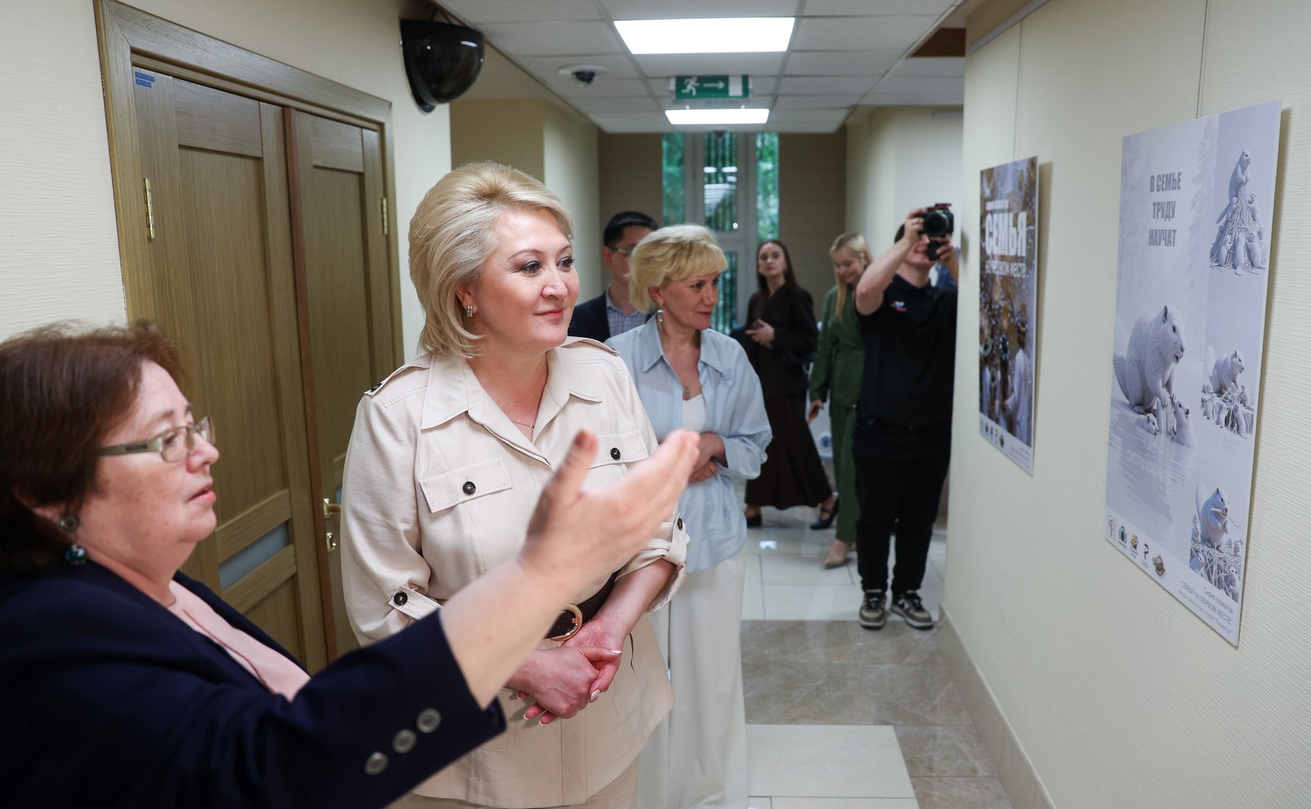 В Совете Федерации состоялось открытие молодежной выставки «Русские дневники. Фестивальные сезоны»