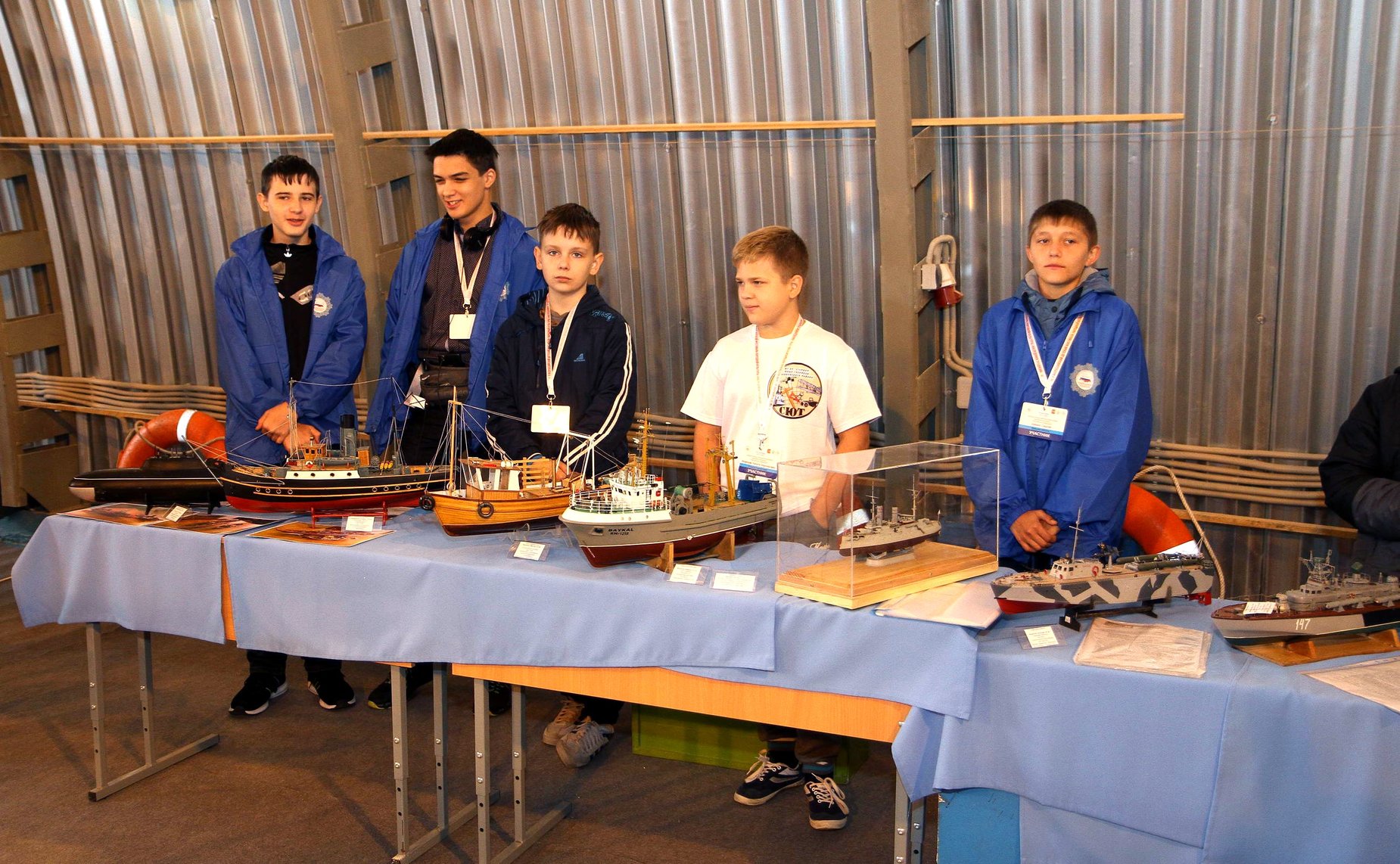 Юные судомоделисты