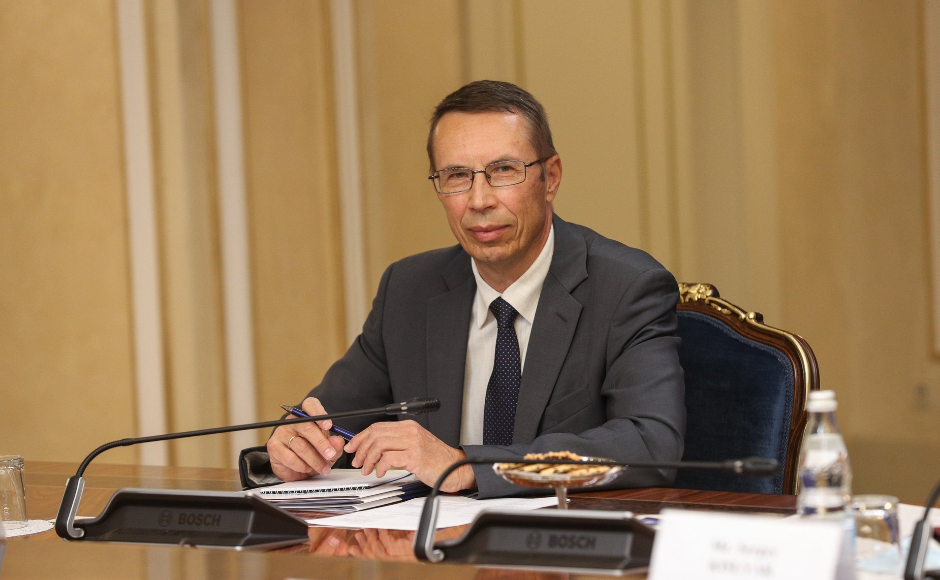 Встреча заместителя Председателя СФ Константина Косачева с президентом Евангелистской ассоциации имени Билли Грэма Франклином Грэмом