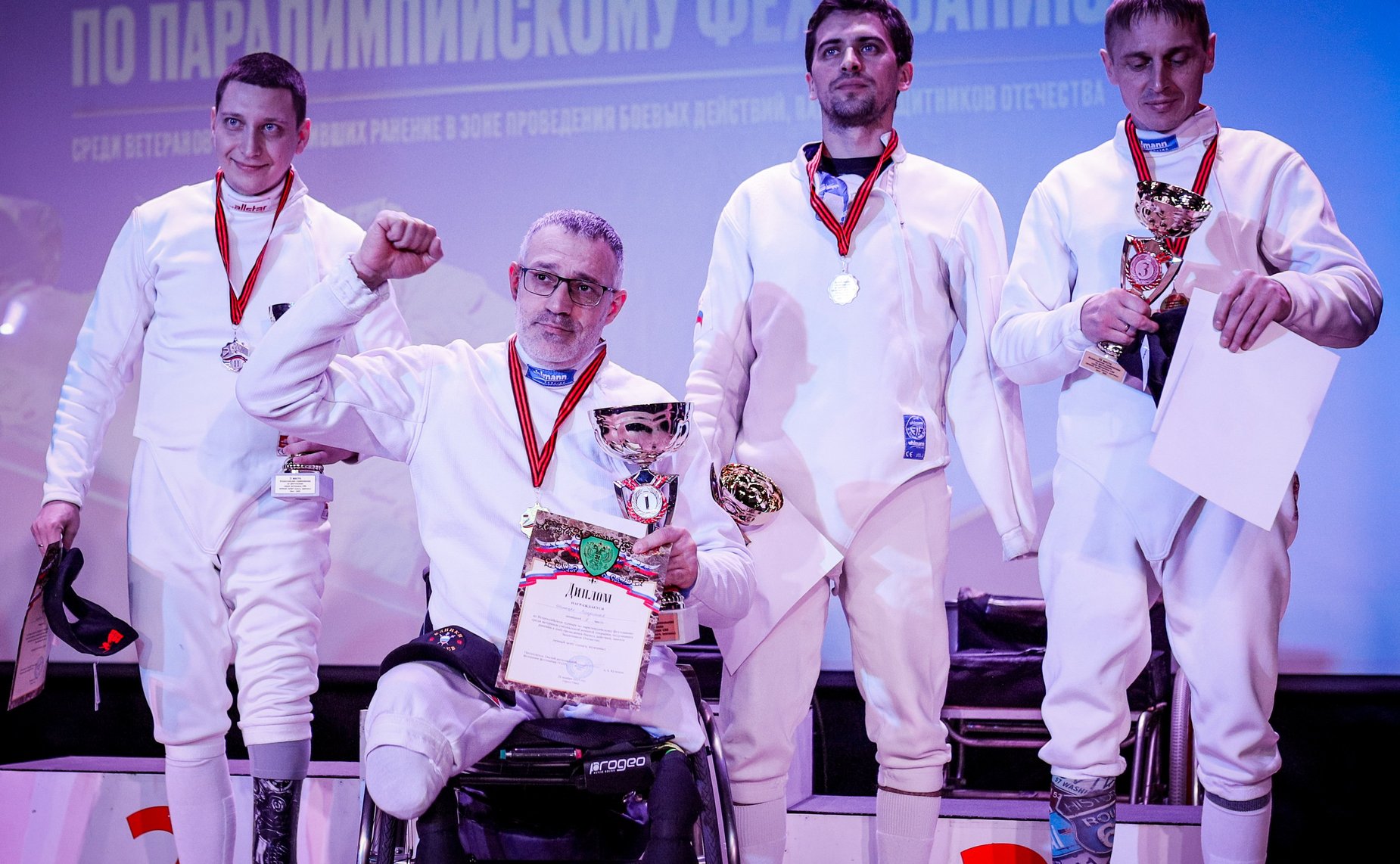 В Омской области прошел Первый всероссийский турнир по паралимпийскому фехтованию среди ветеранов СВО